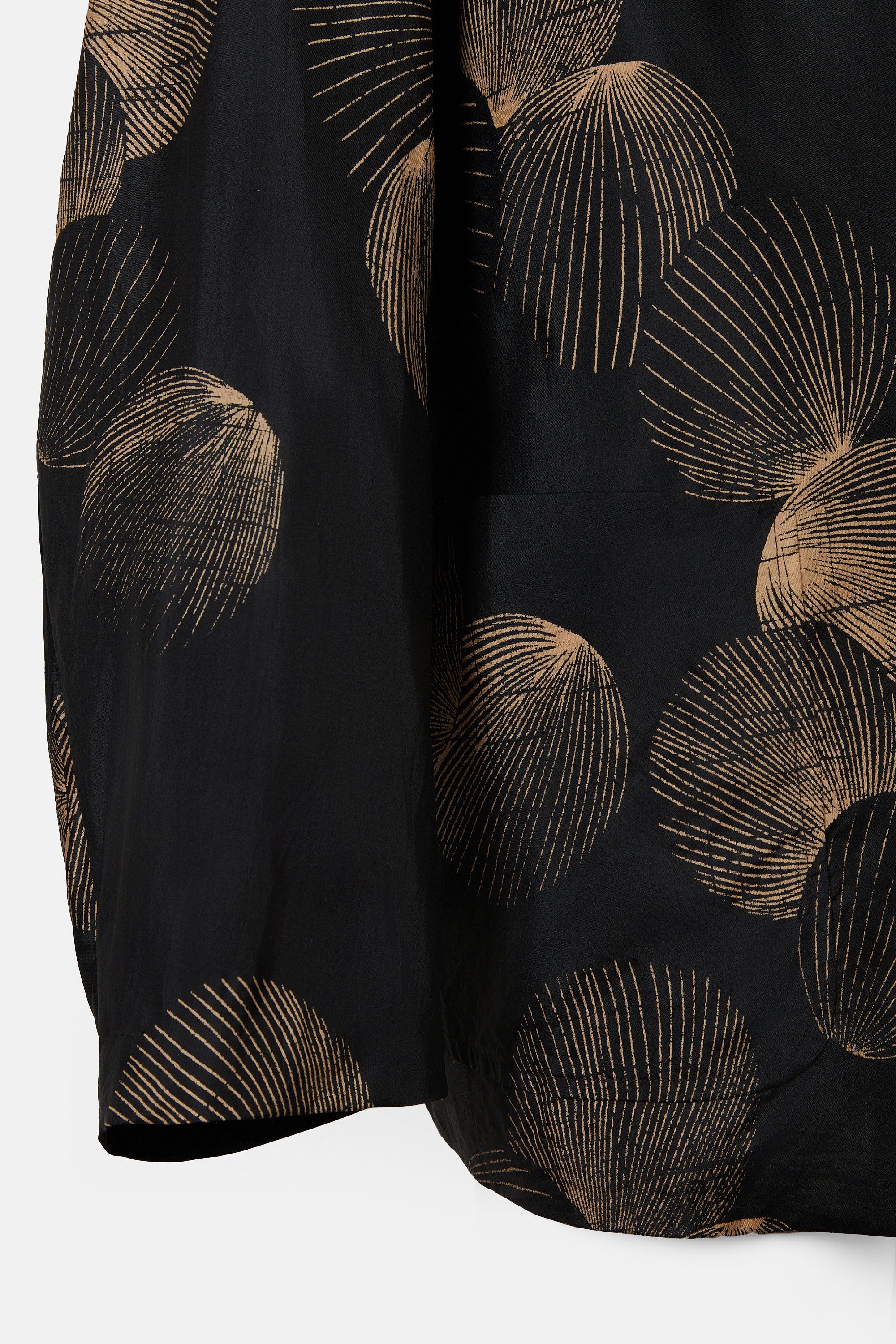 Silk Shell Shawl Collar Jacket