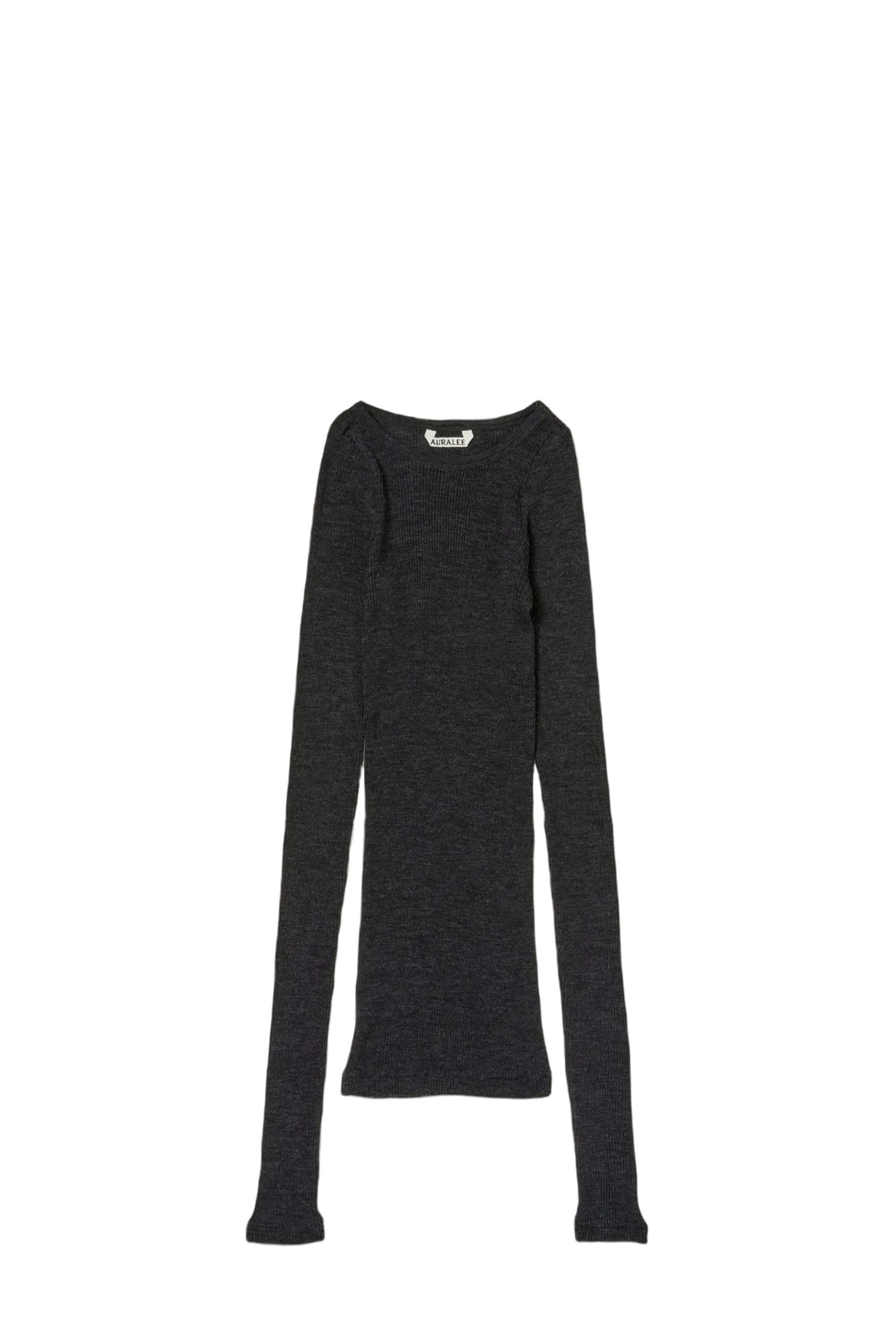 Wool Soft Rib Crew Neck P/O