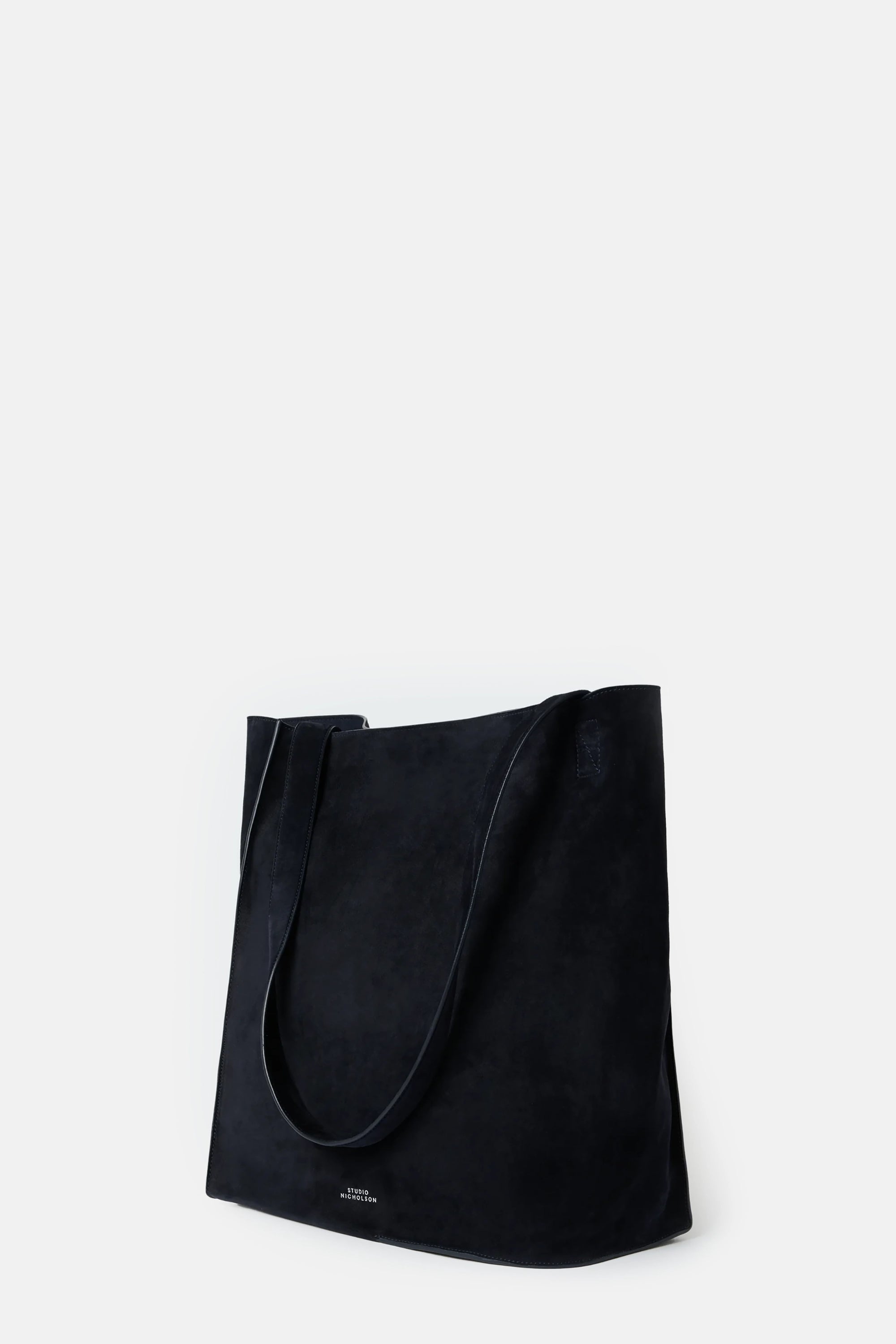 Darkest Navy Doublet Type 2 Suede Bag