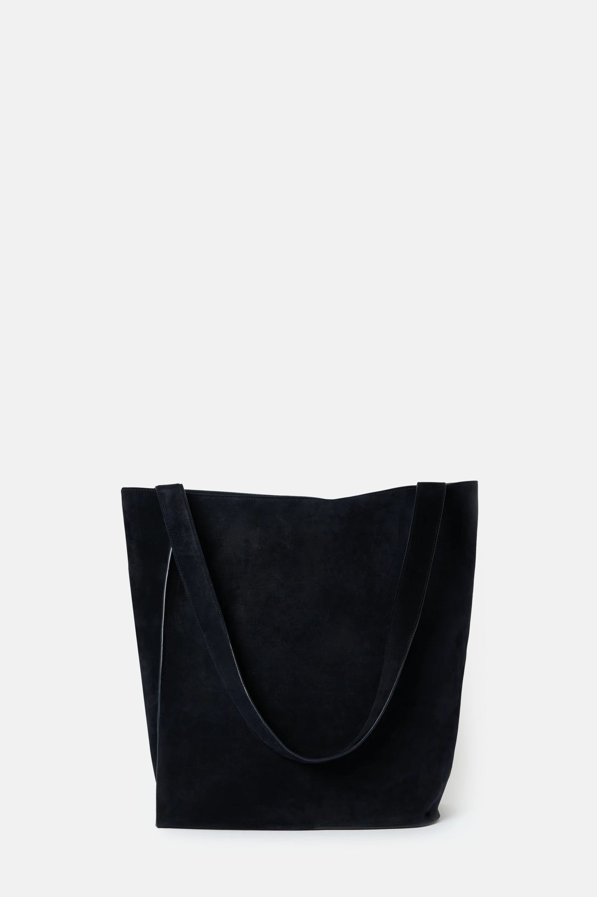 Darkest Navy Doublet Type 2 Suede Bag