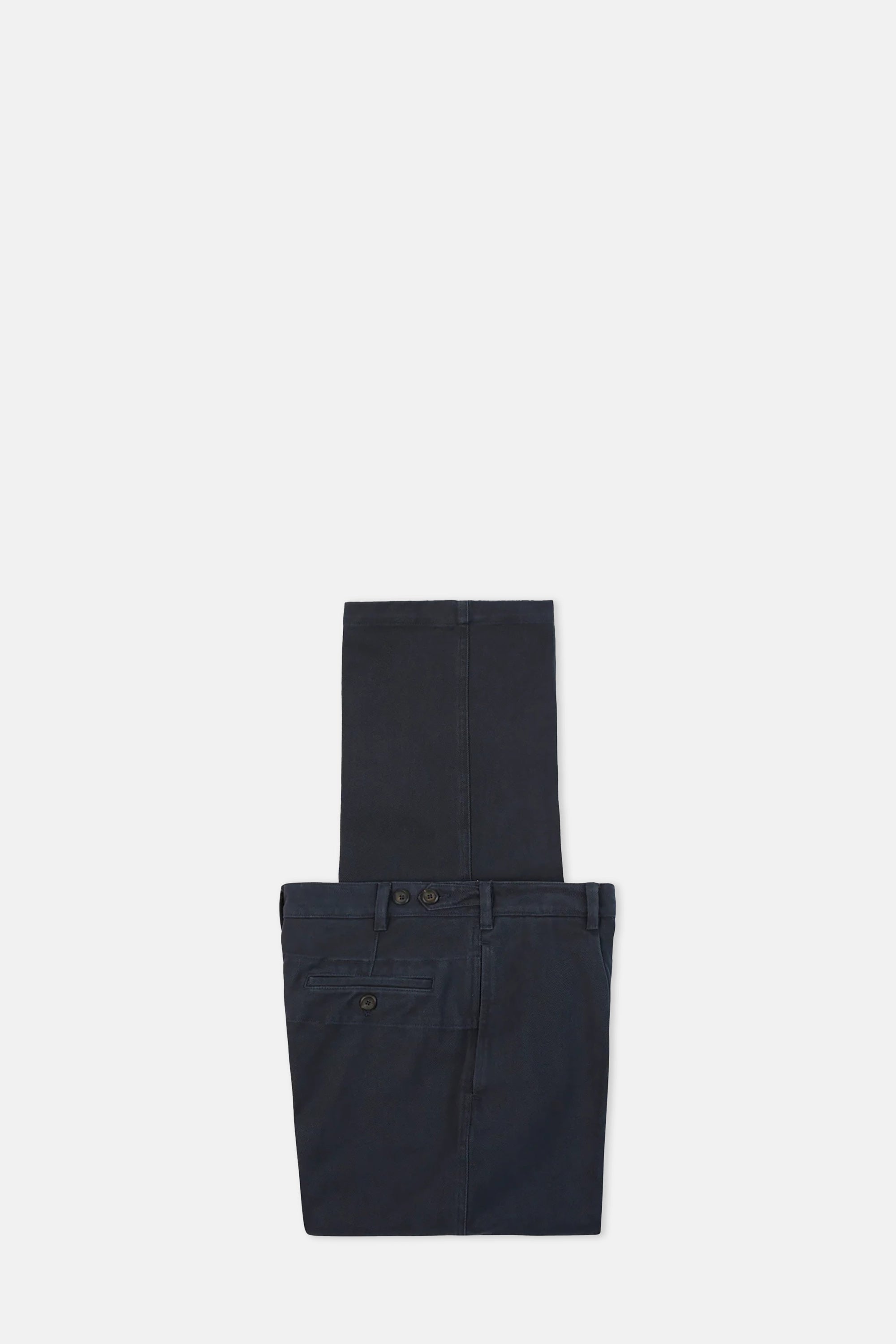 Dark Navy Heavy Cotton Twill Games Trousers