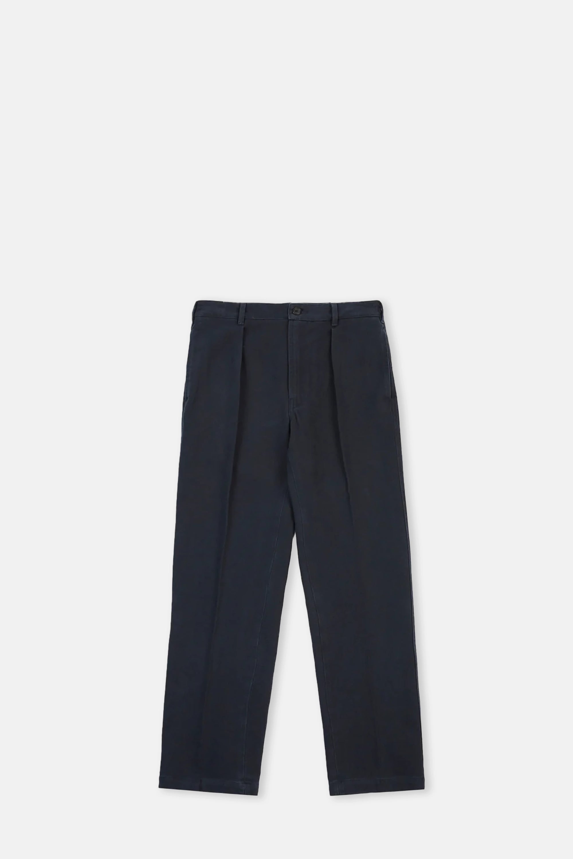 Dark Navy Heavy Cotton Twill Games Trousers