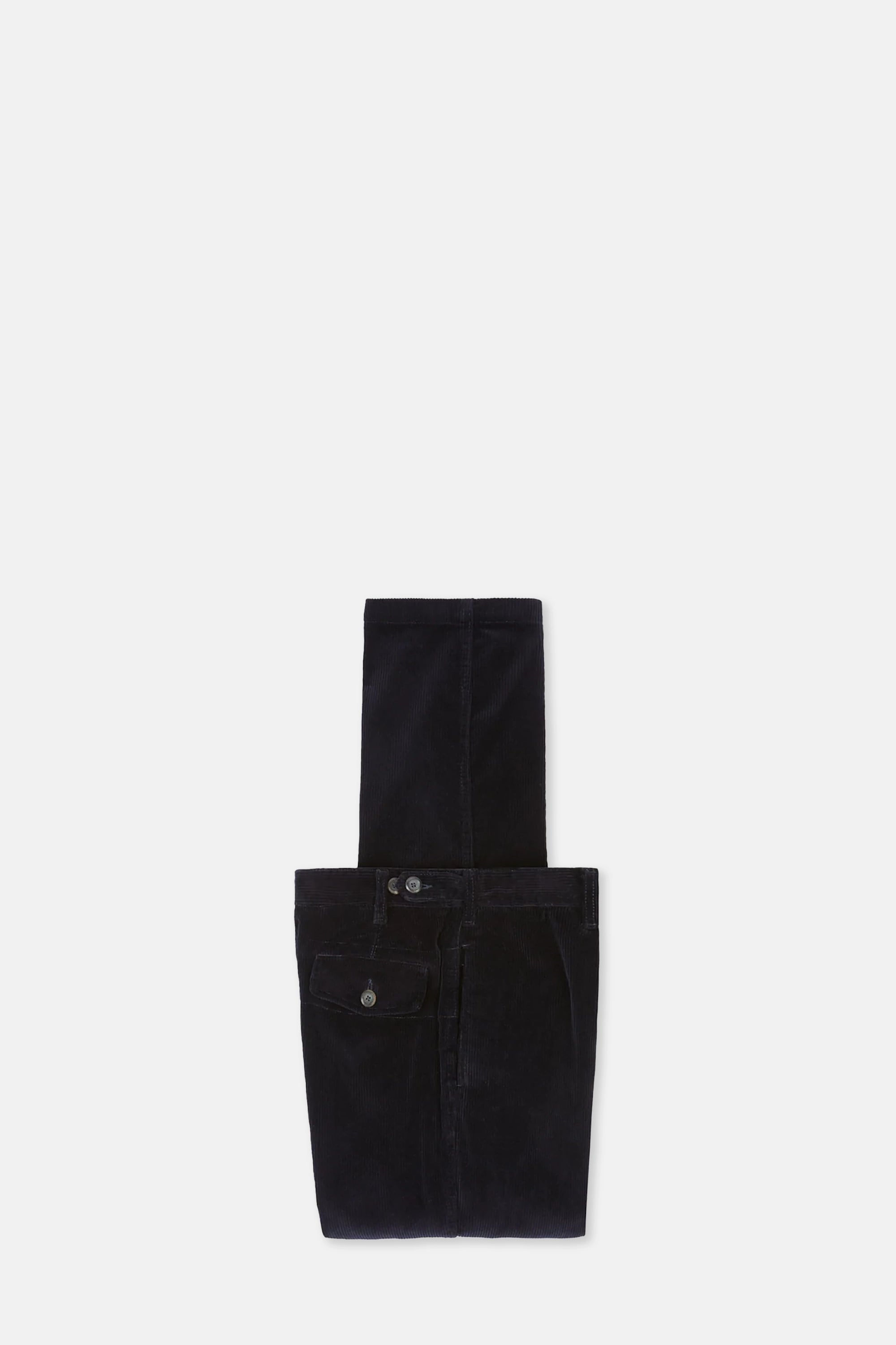 Navy Cotton Corduroy Games Trousers