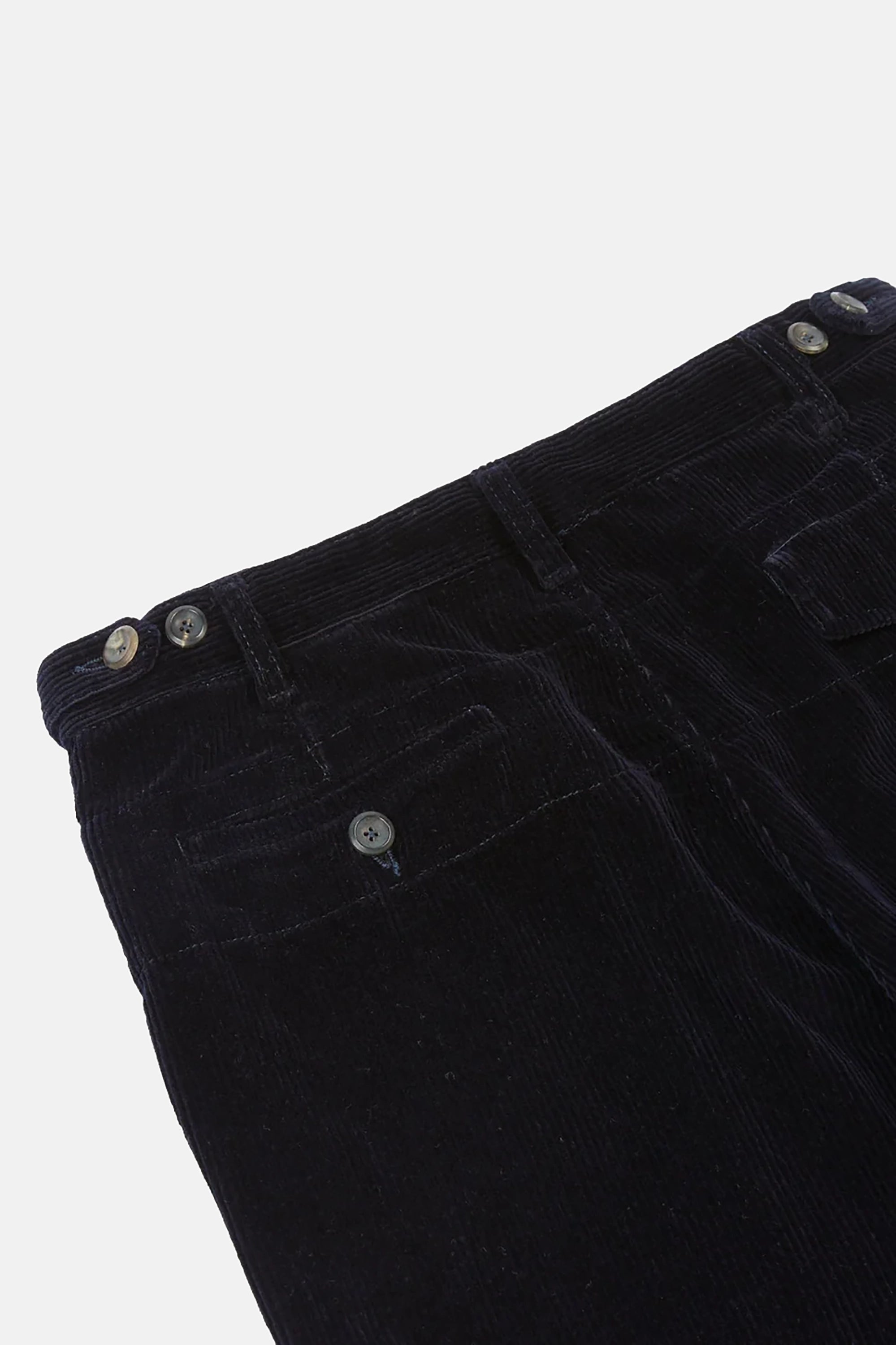 Navy Cotton Corduroy Games Trousers