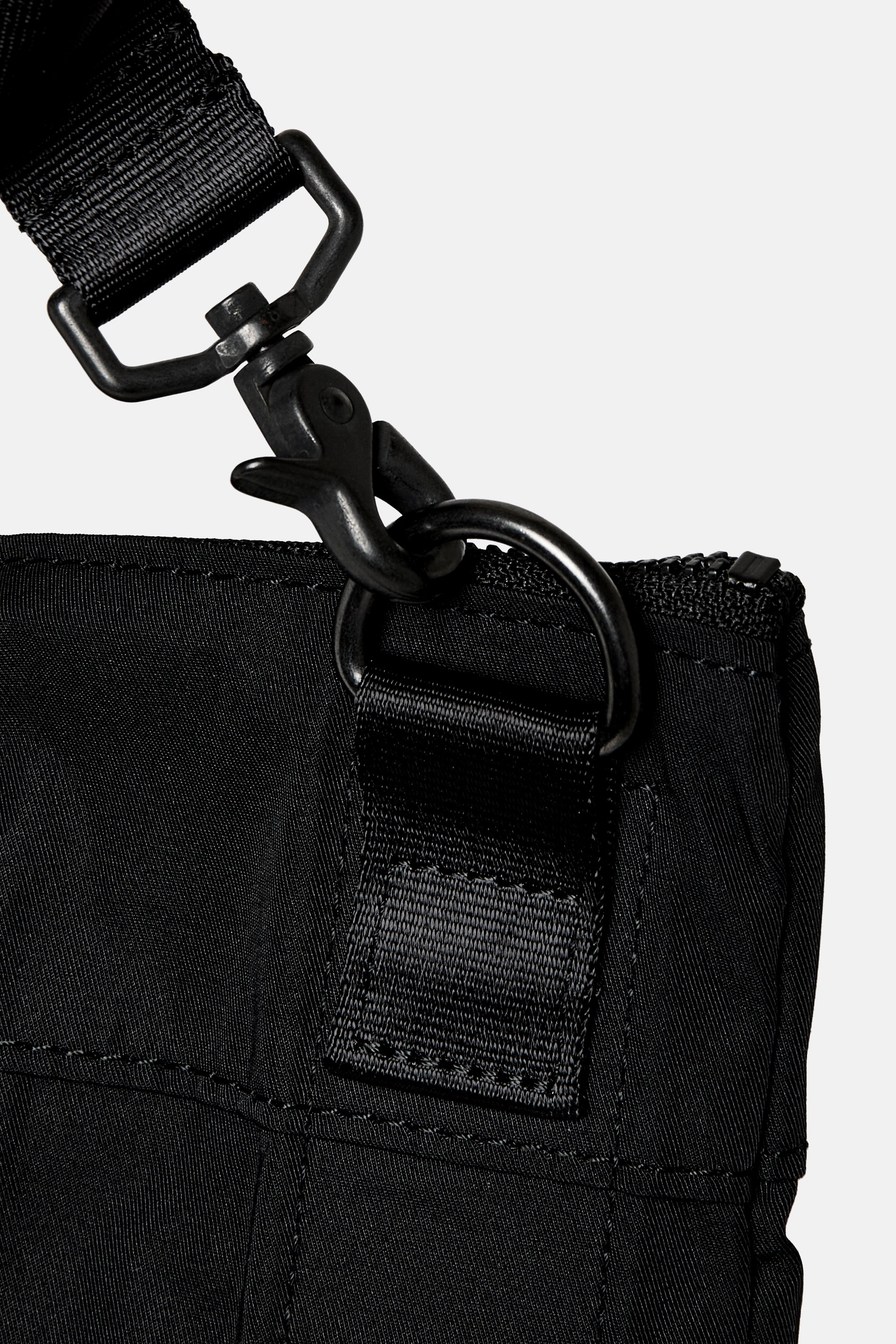 Black Gabardine Helmetbag