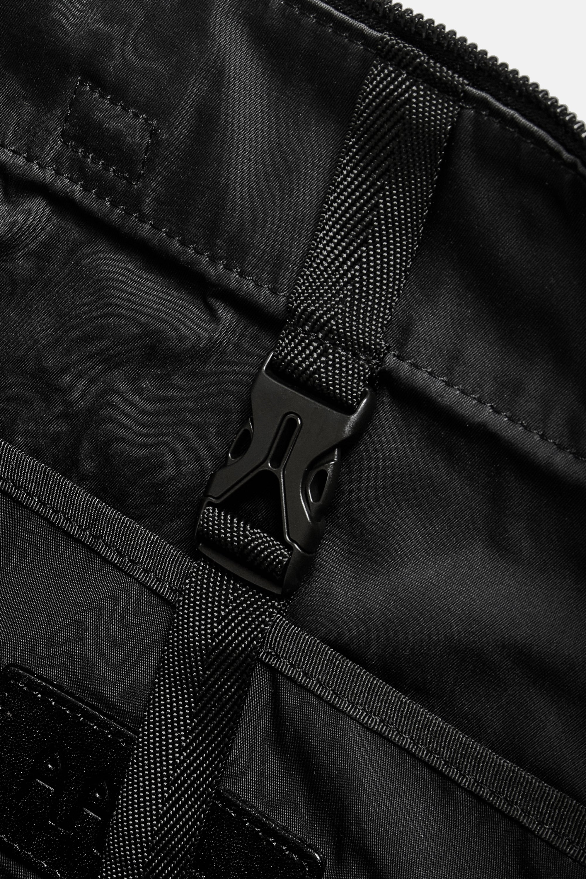 Black Gabardine Helmetbag