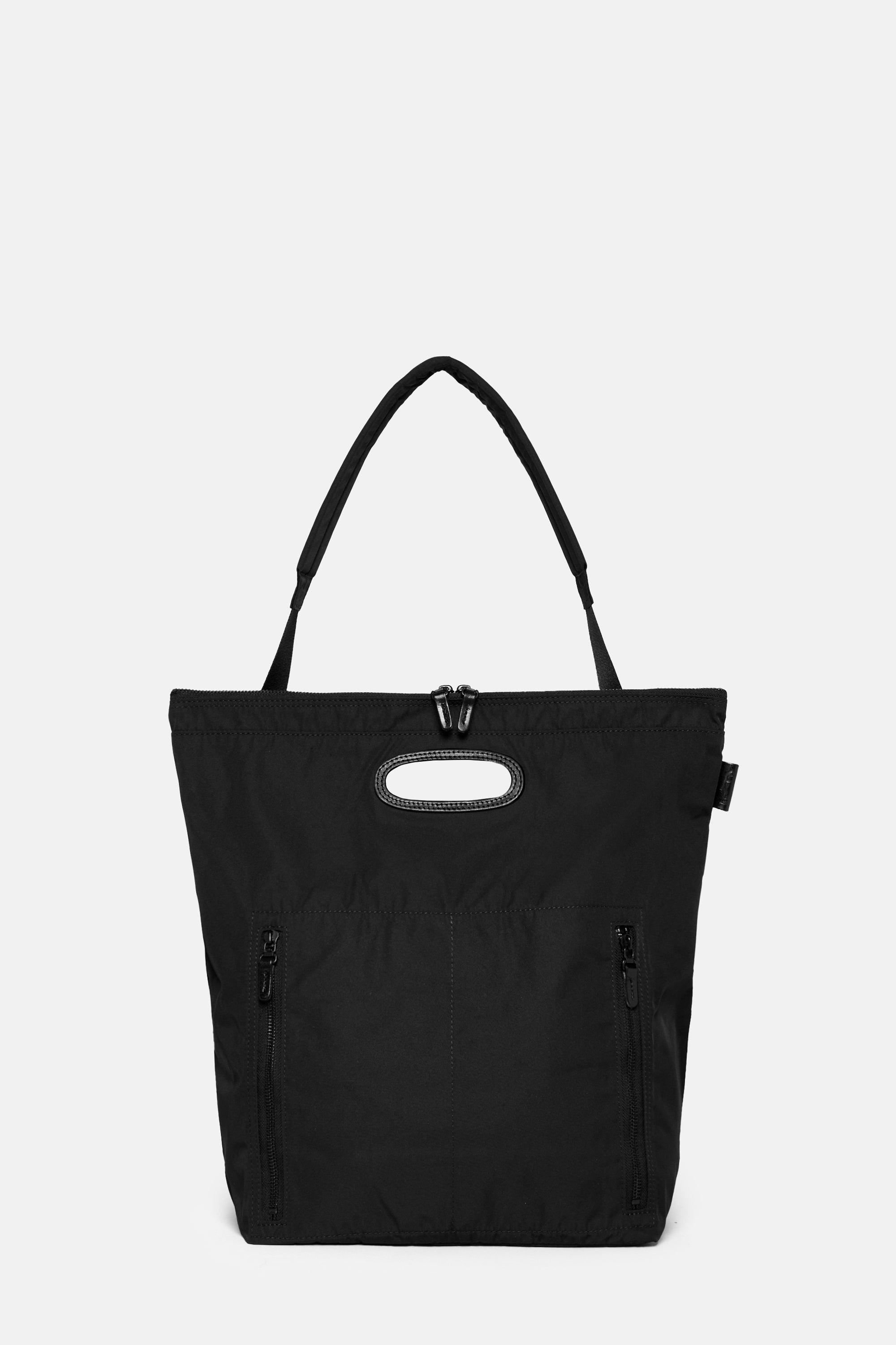 Black Gabardine Paperbag