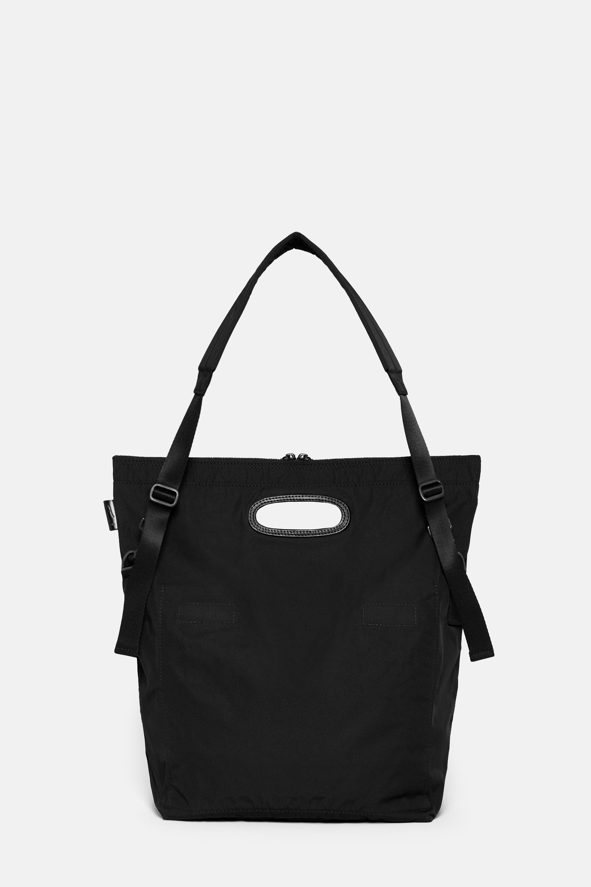 Black Gabardine Paperbag