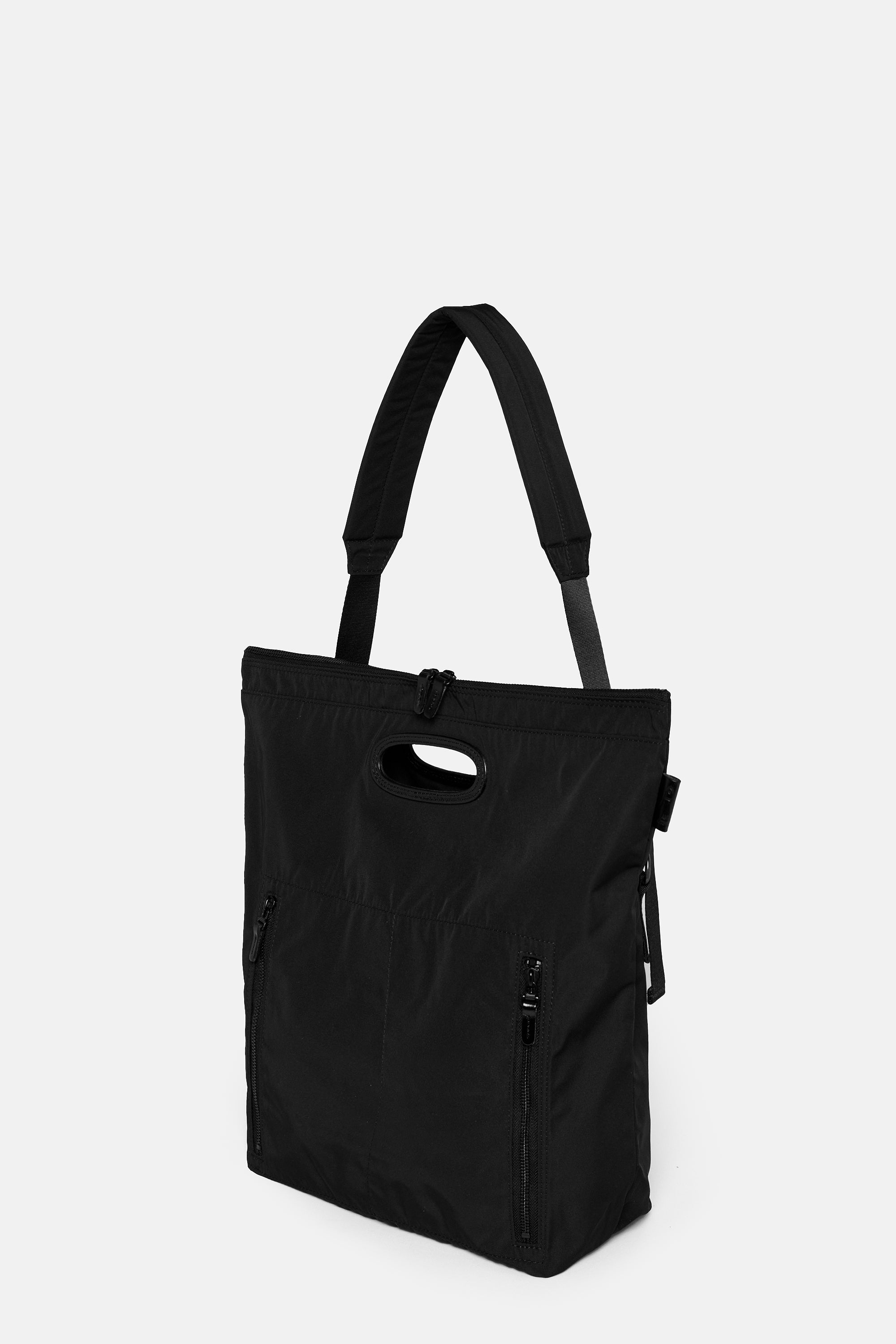 Black Gabardine Paperbag
