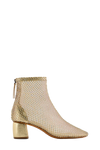 Chic Mesh Ankle Boot With Diamanté