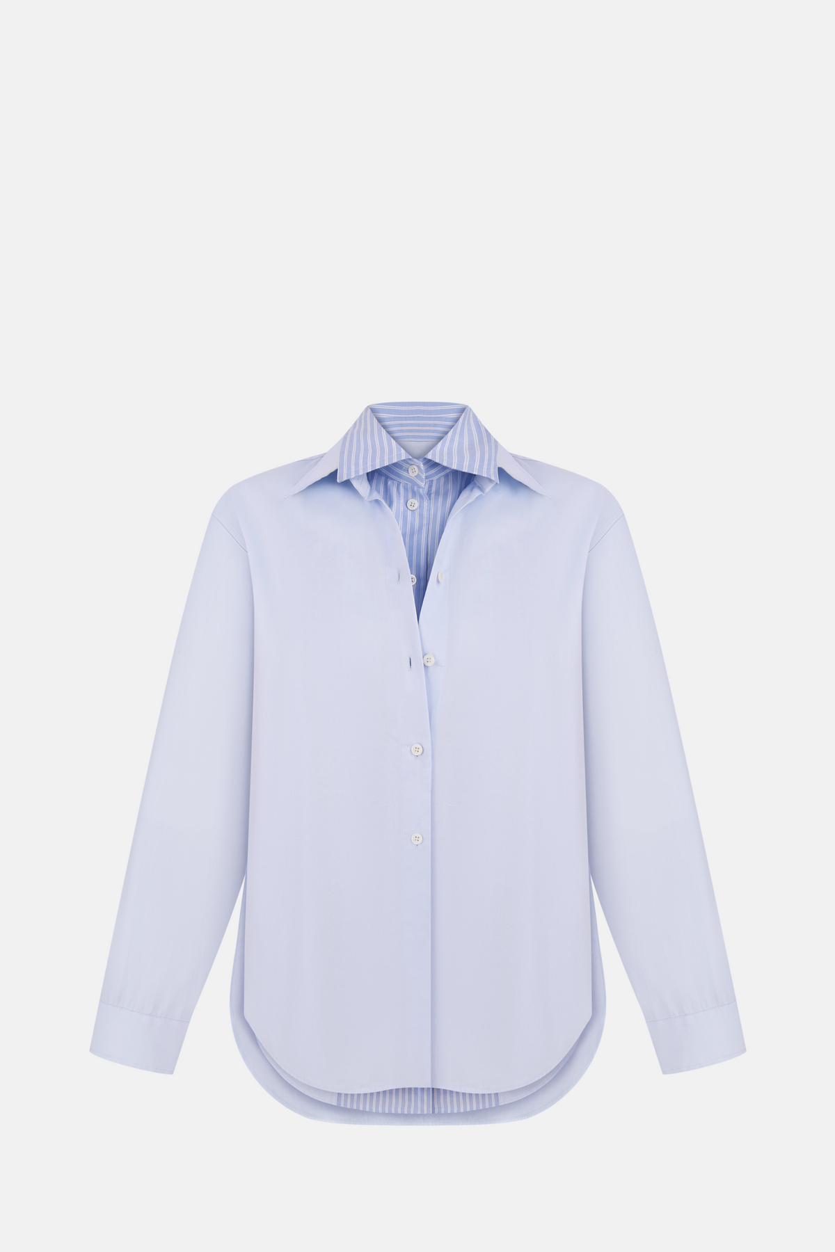 Litkovska Double Collar Poplin Shirt