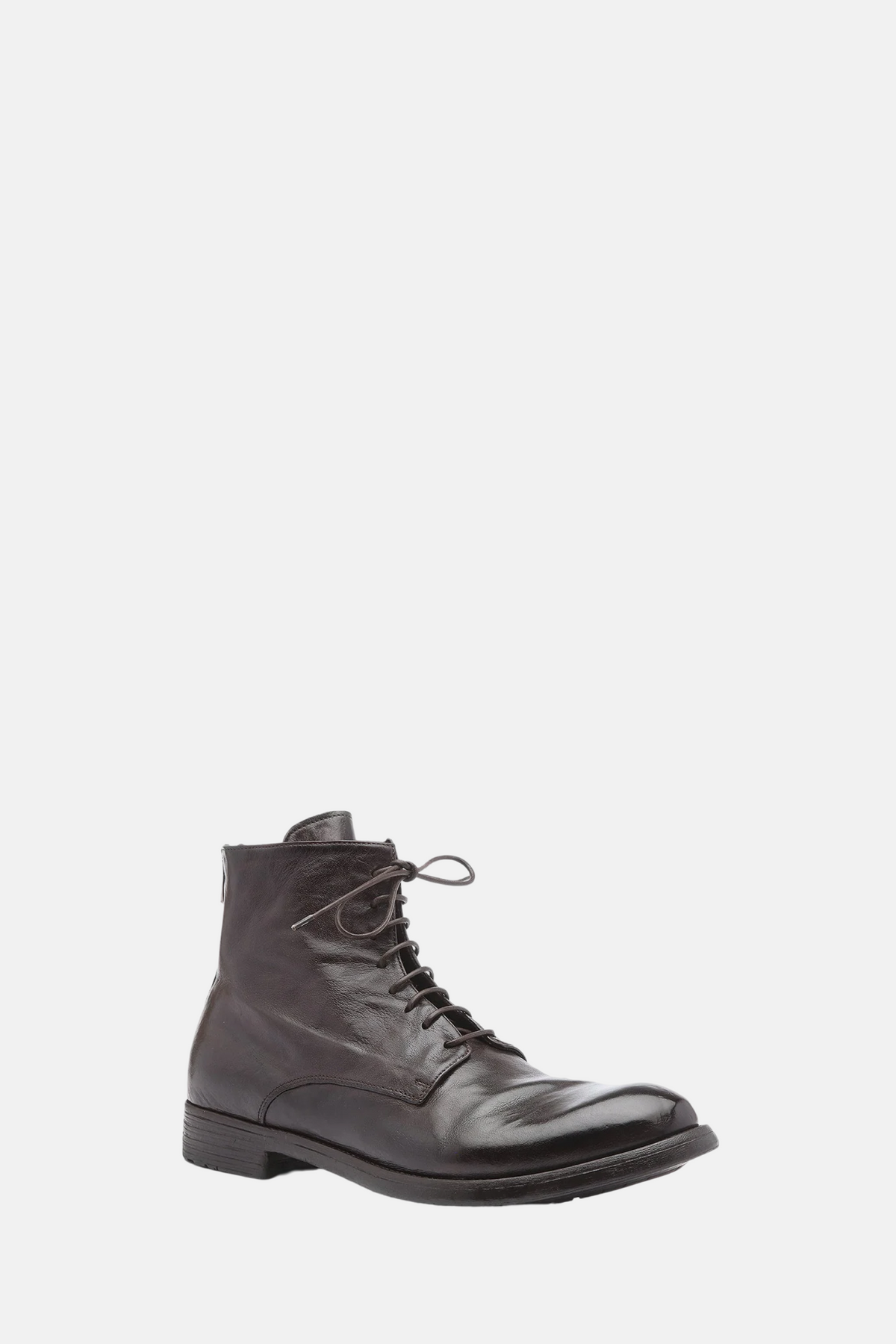 Officine Creative Hive 016 Brown Leather Boots, detail view
