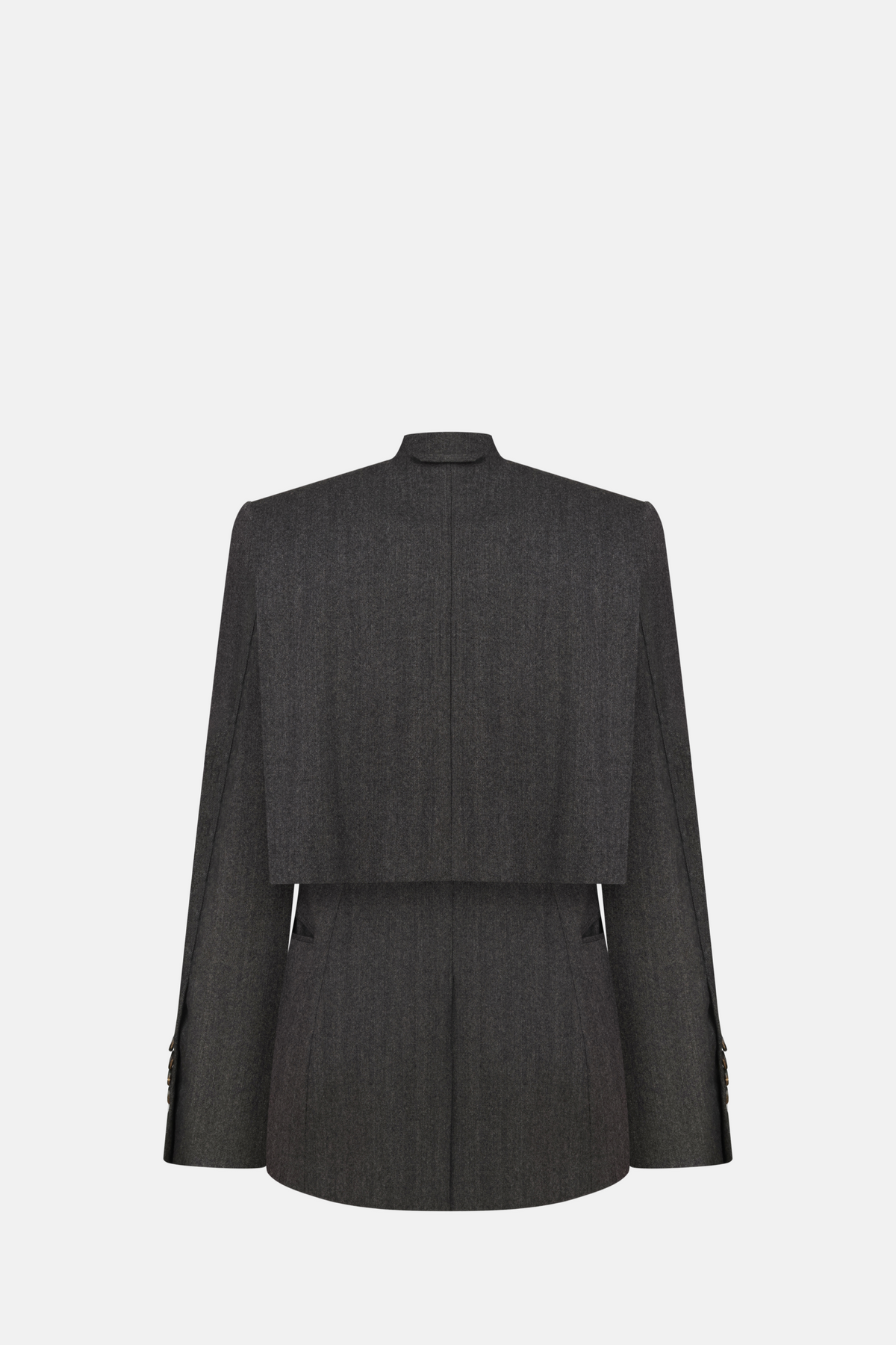 Litkovska Tailored Cargo Jacket, detail view