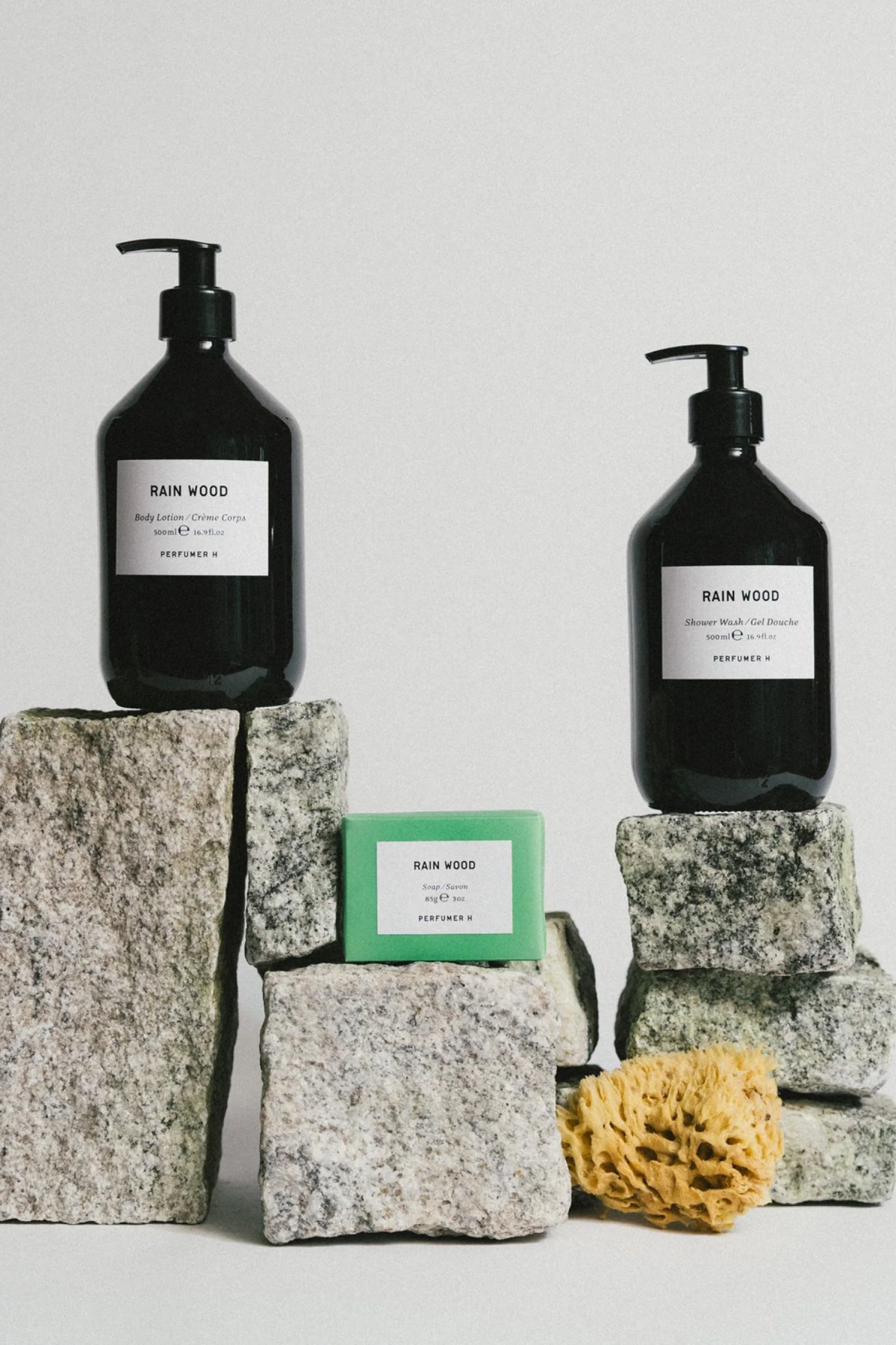 Rain Wood Shower Wash