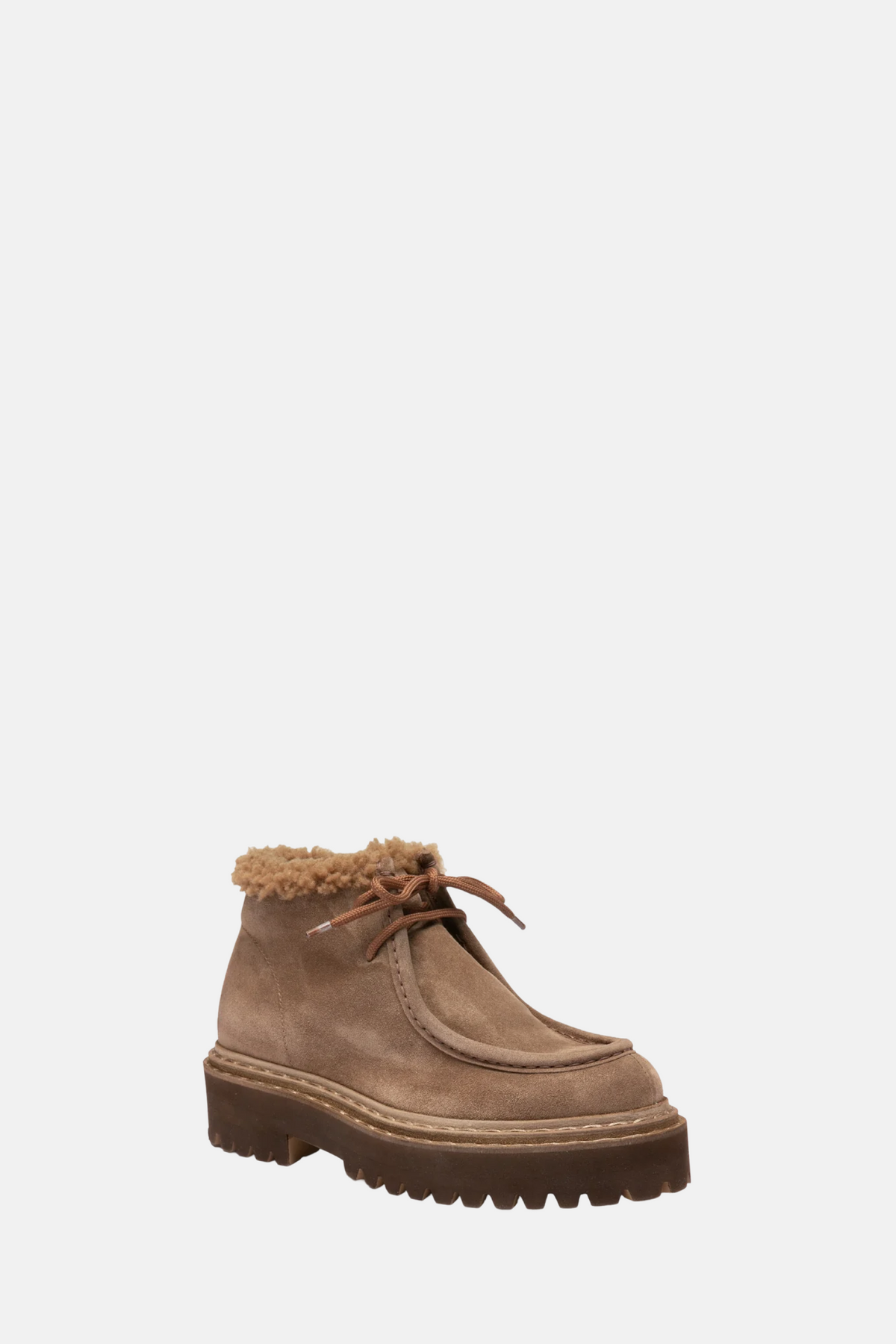 Officine Creative Blossom 023 Brown Suede Chukka Boots, detail view