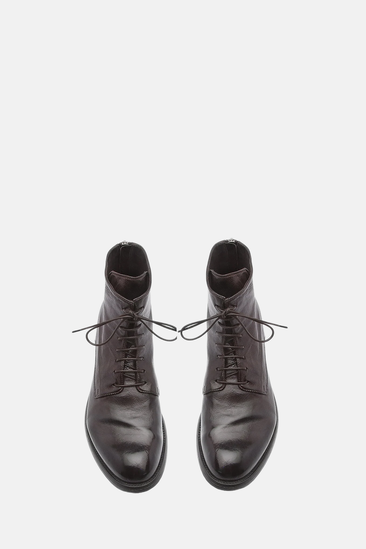 Officine Creative Hive 016 Brown Leather Boots, detail view