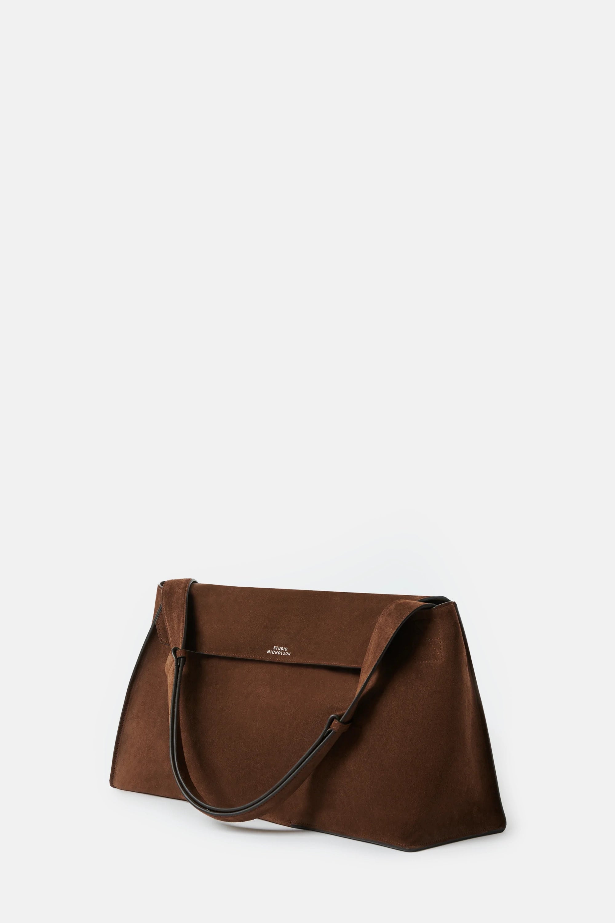 Cocoa Shiboru Suede Bag
