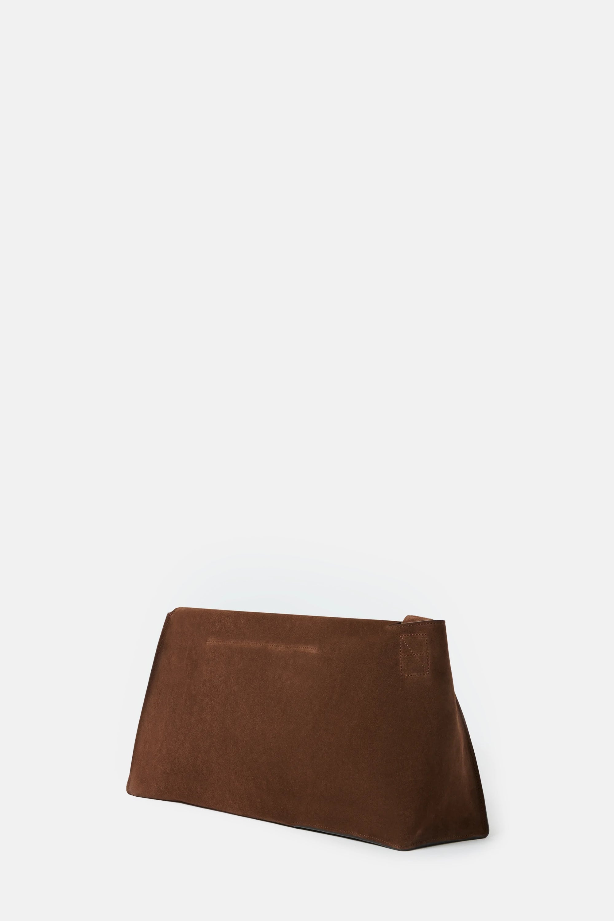 Cocoa Shiboru Suede Bag