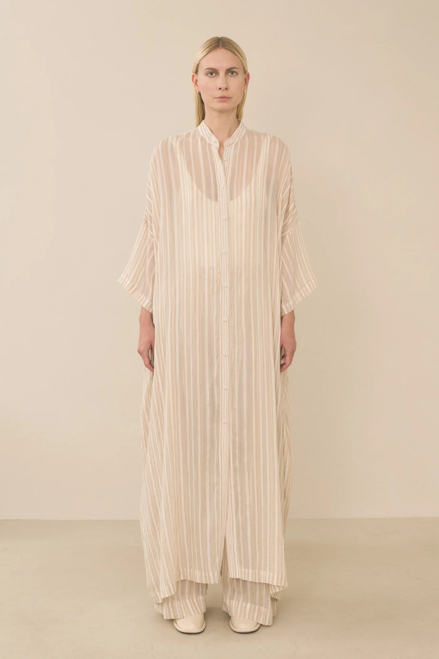 Lines Shirt Dress