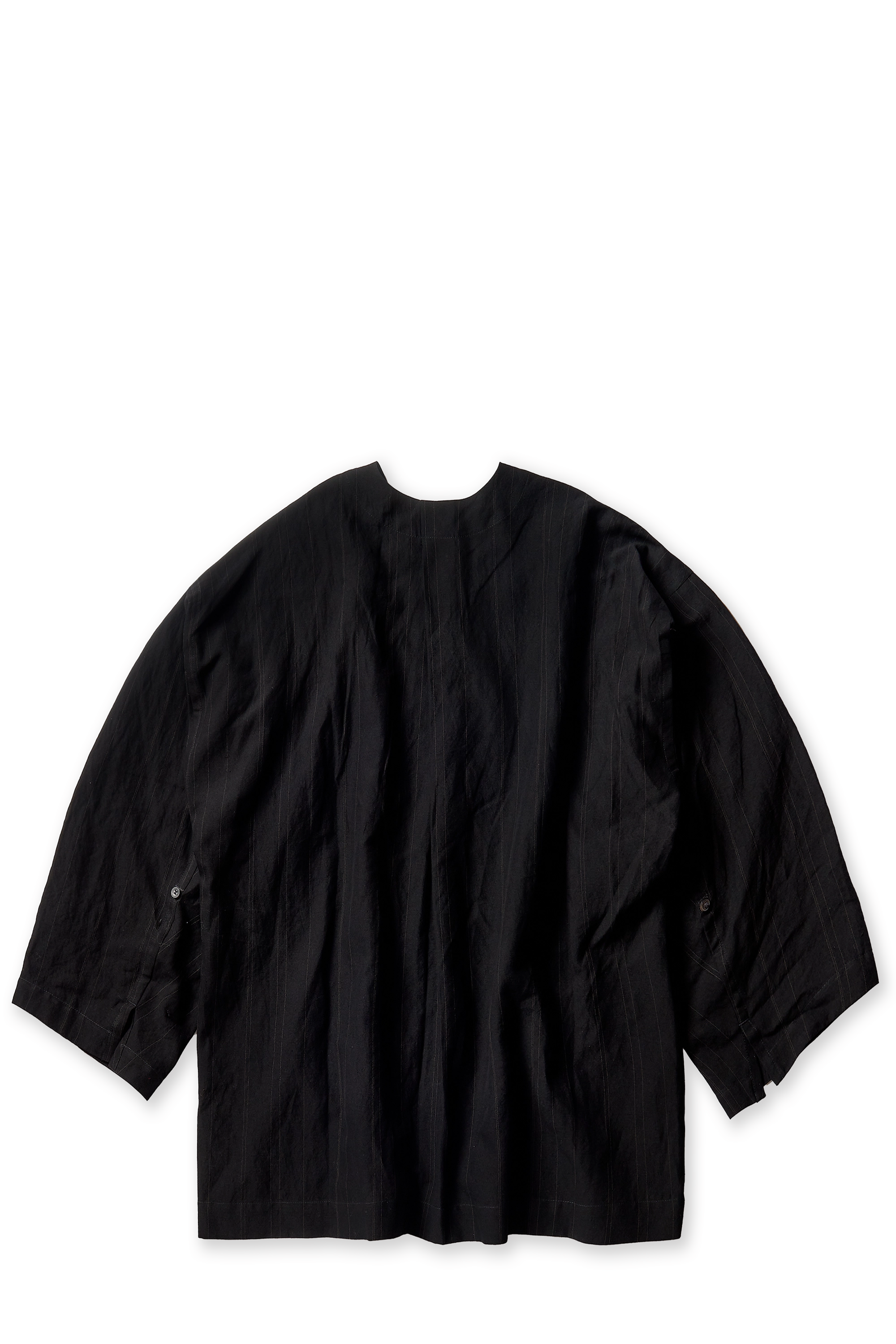 Oversized Tunic Fine Stripe Cloth