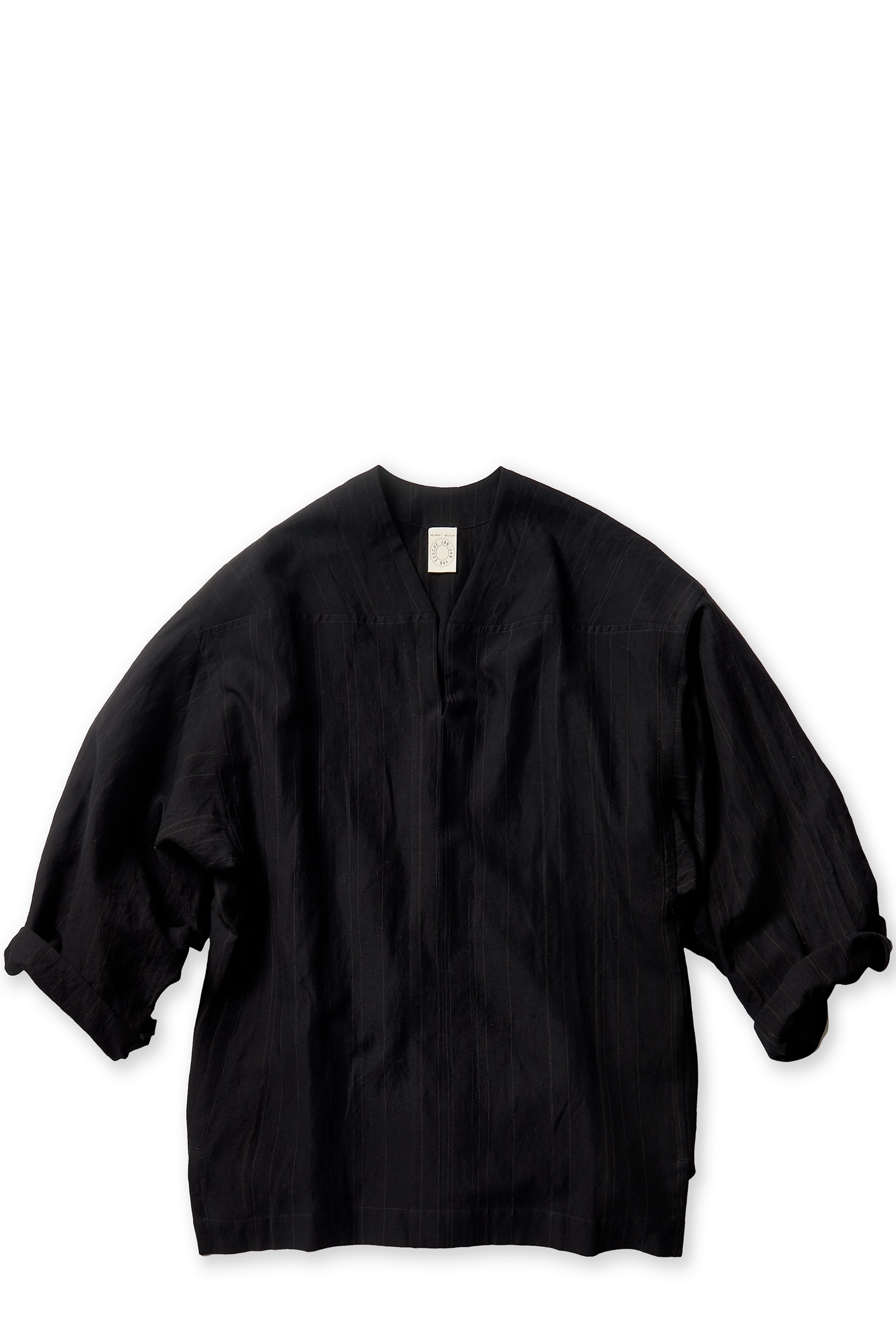Oversized Tunic Fine Stripe Cloth