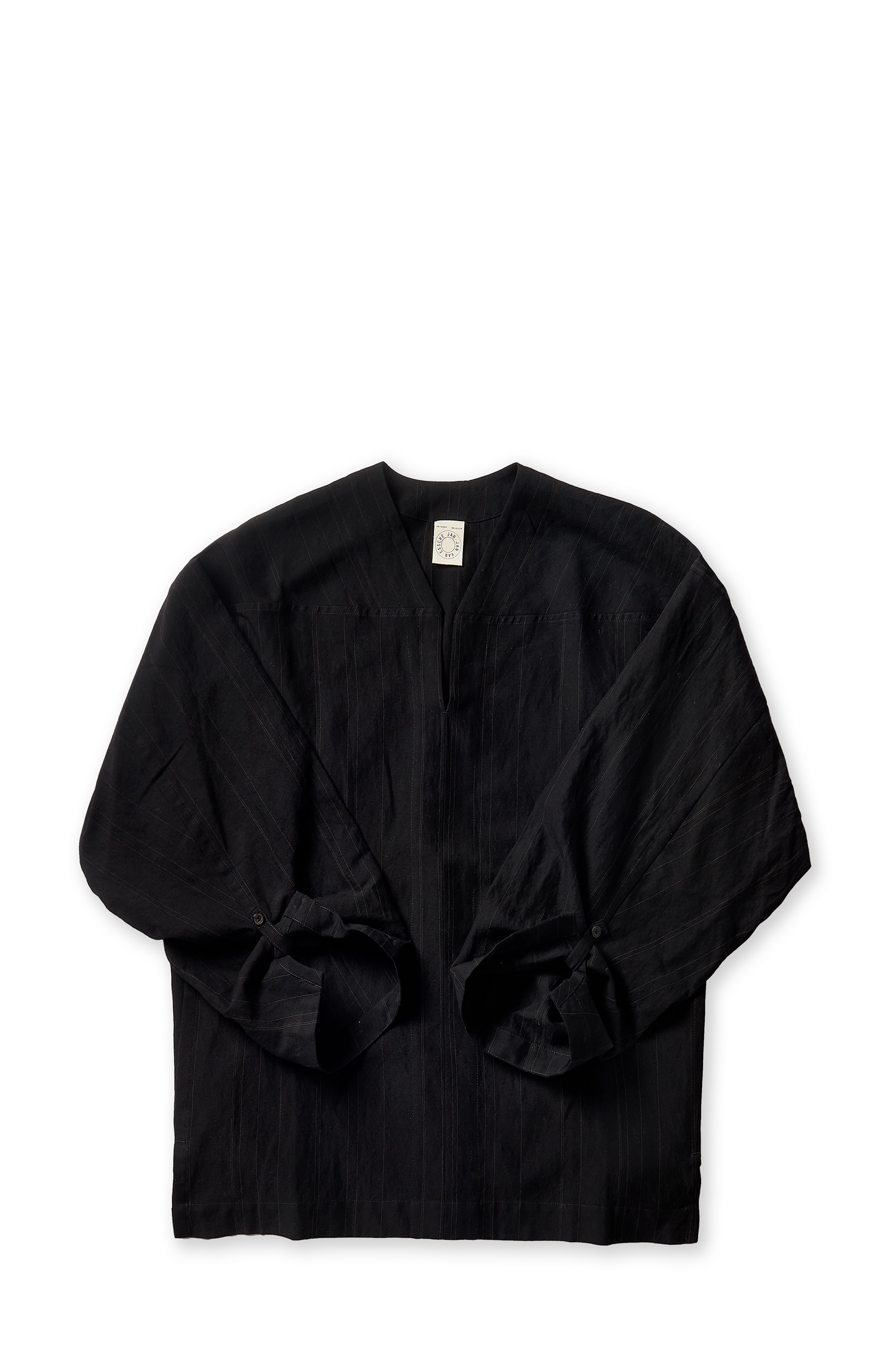 Oversized Tunic Fine Stripe Cloth