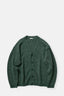 Green Wool Alpaca Oversized Cardigan