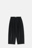 Black Line Double Pleat Volume Pant