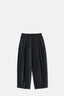 Darkest Navy Lira Double Pleat Pant
