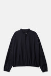 Navy Layred Neck Jumper