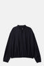 Navy Layred Neck Jumper