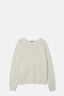 Oatmeal Cashmere Blend Raglan Pullover