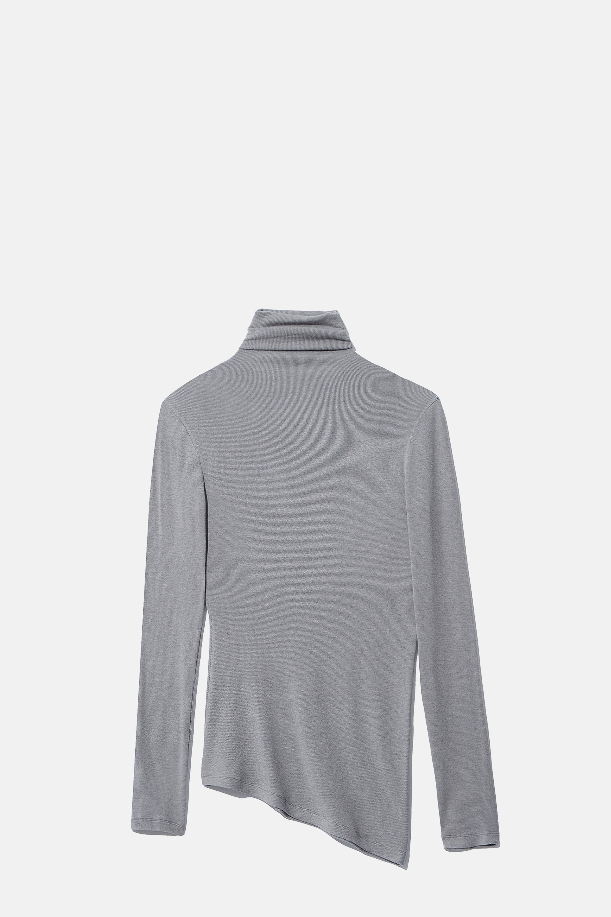 Asymmetrical Turtleneck Top