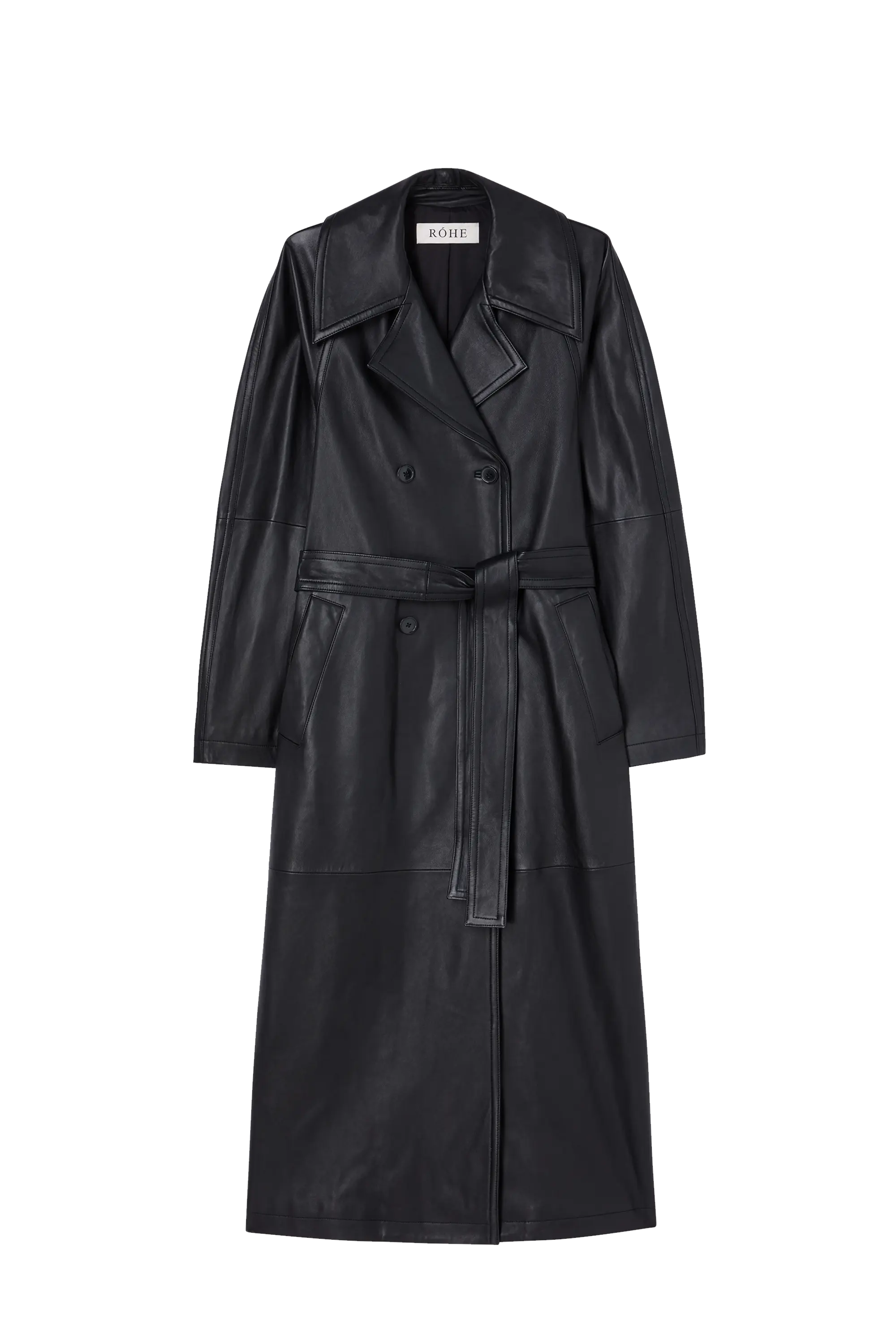 Leather Trench Coat