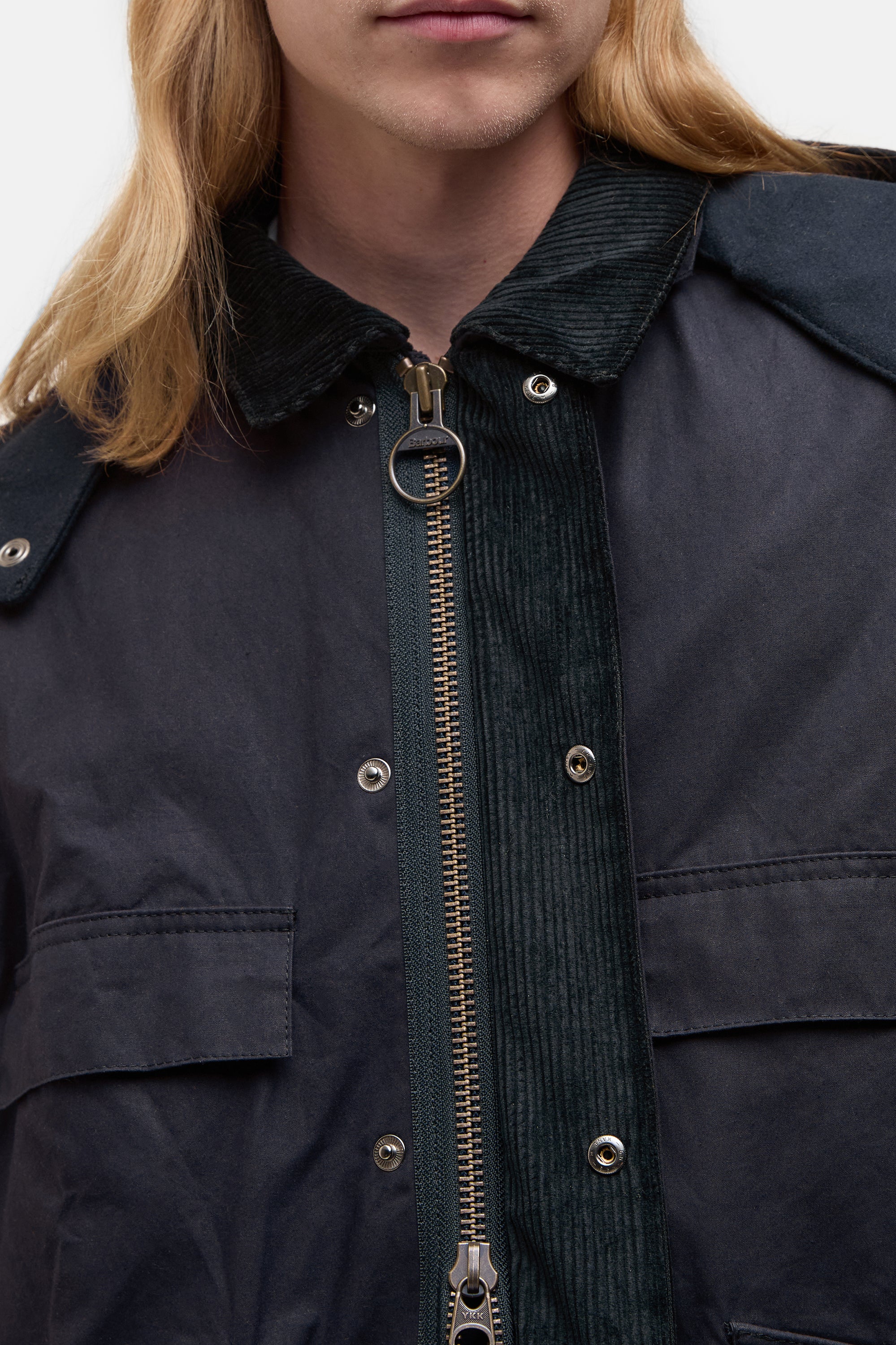Dark Indigo Casual Field Coat