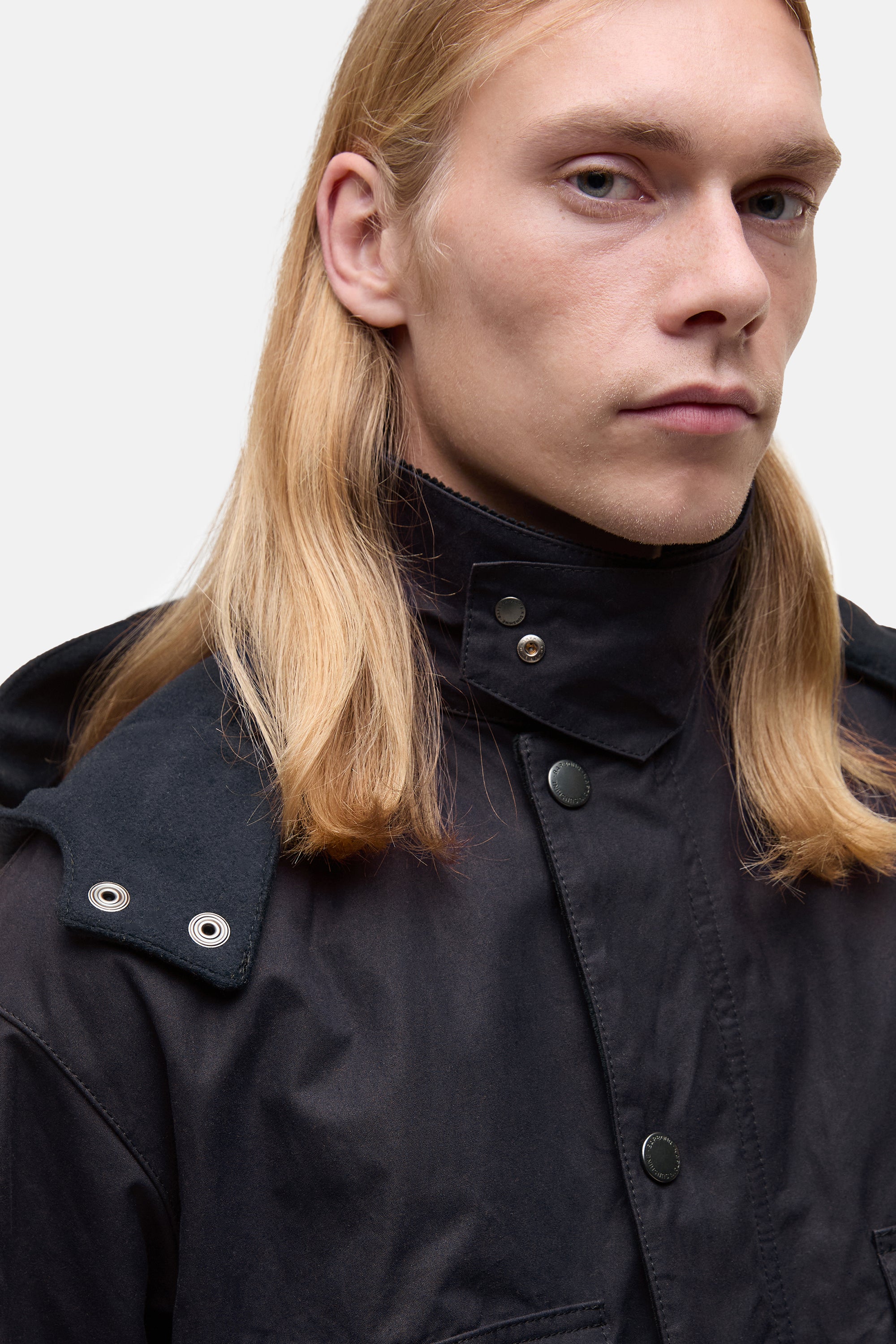 Dark Indigo Casual Field Coat