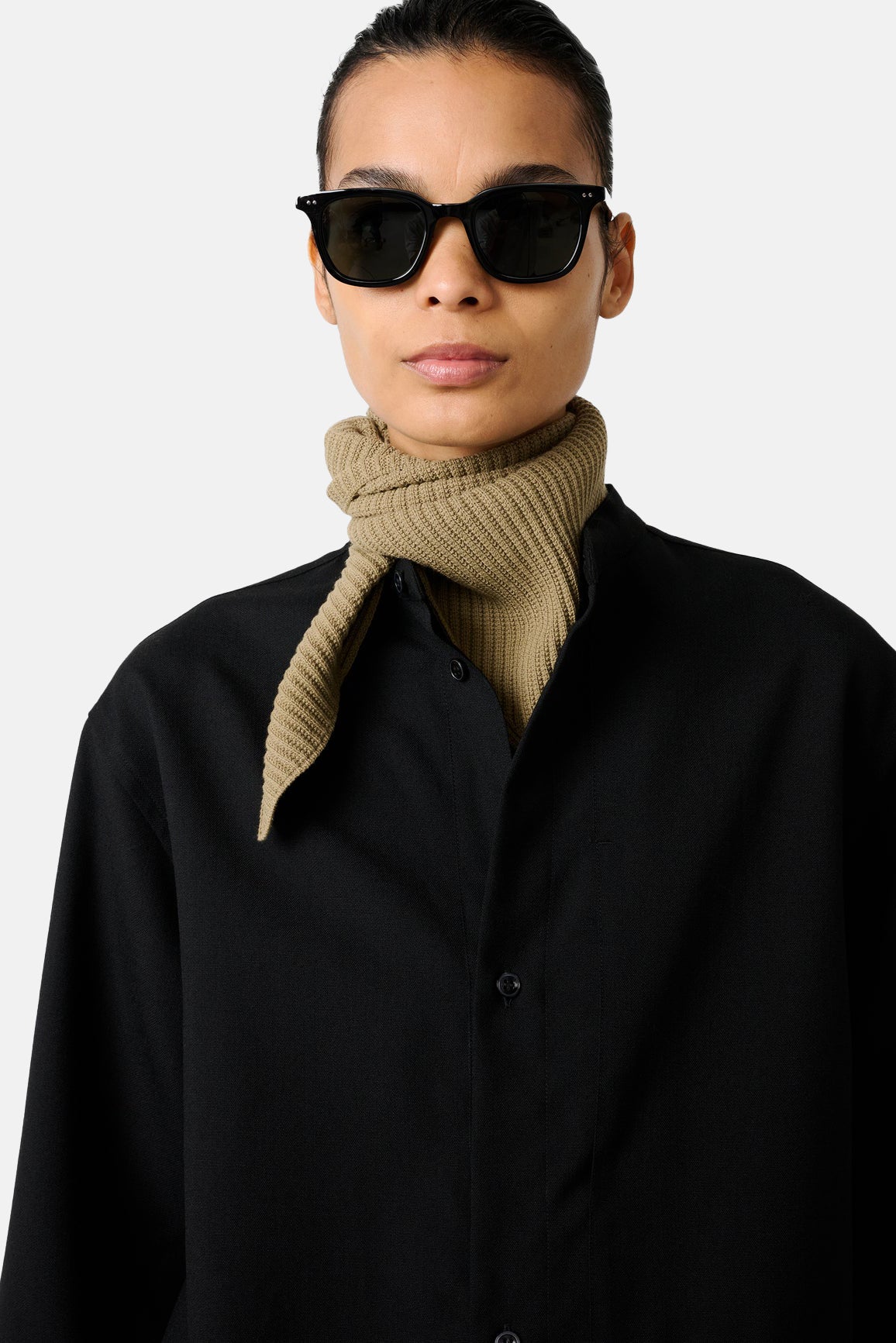 Black Noland Longline Shirt