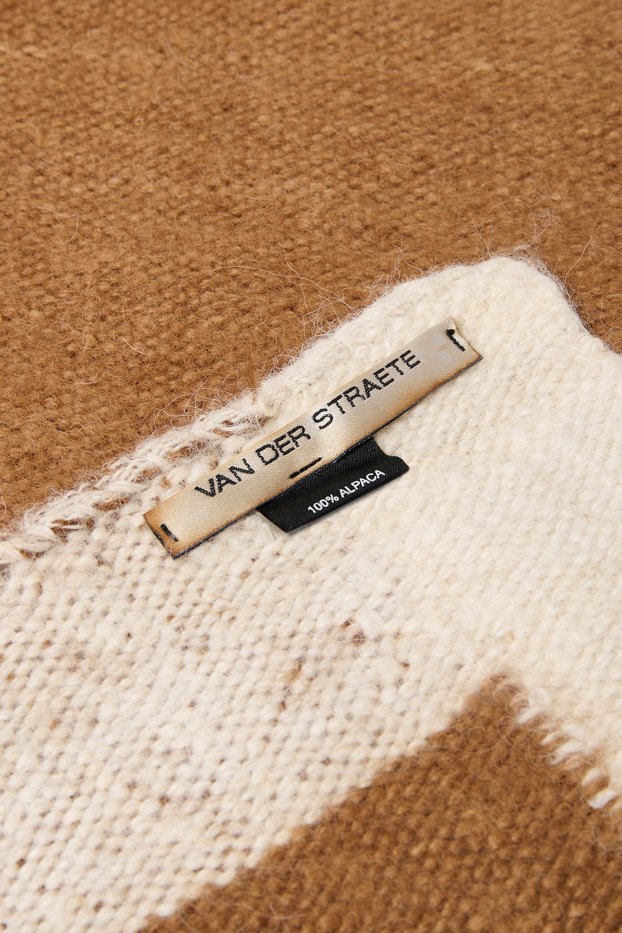 White Camel Throw Plaid