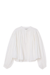 Pleated Ramie Top