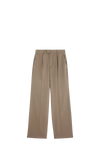 Relaxed Single Pleated Trousers