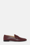Oxblood Loafer Leather Placket