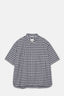 Navy Palaka Check S/S Shirt