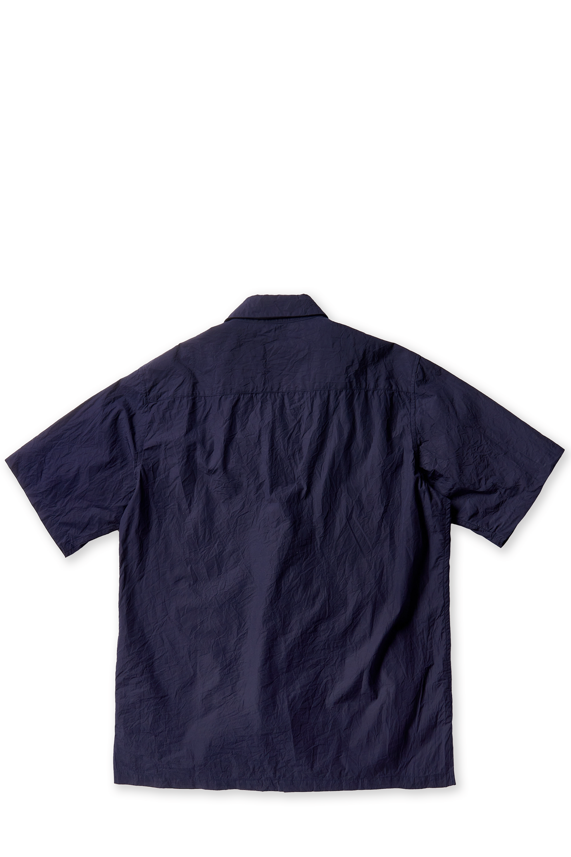 Crinkle Typewriter S/S Bowling Shirt
