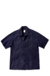 Crinkle Typewriter S/S Bowling Shirt
