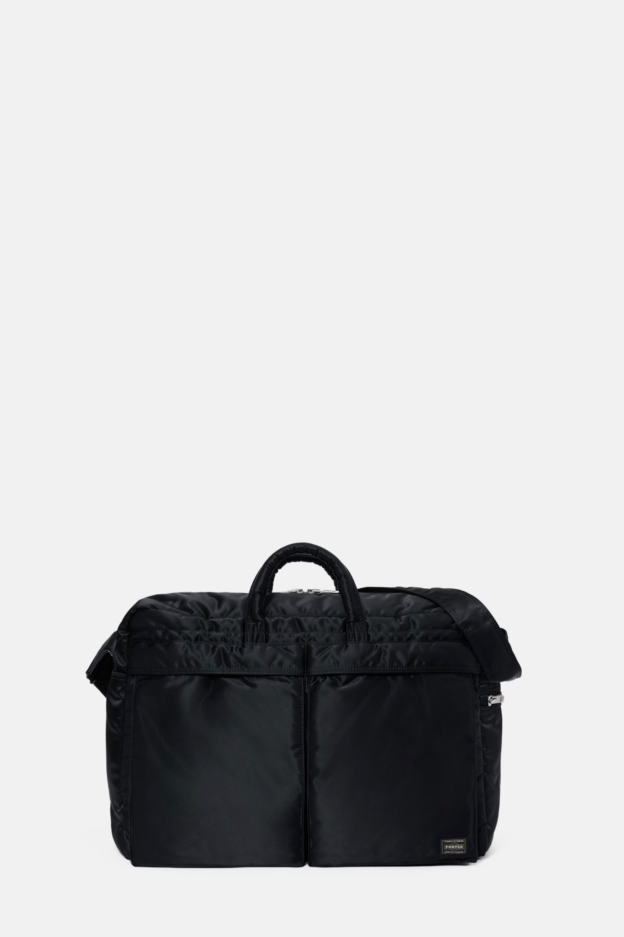Black Tanker Duffle Bag