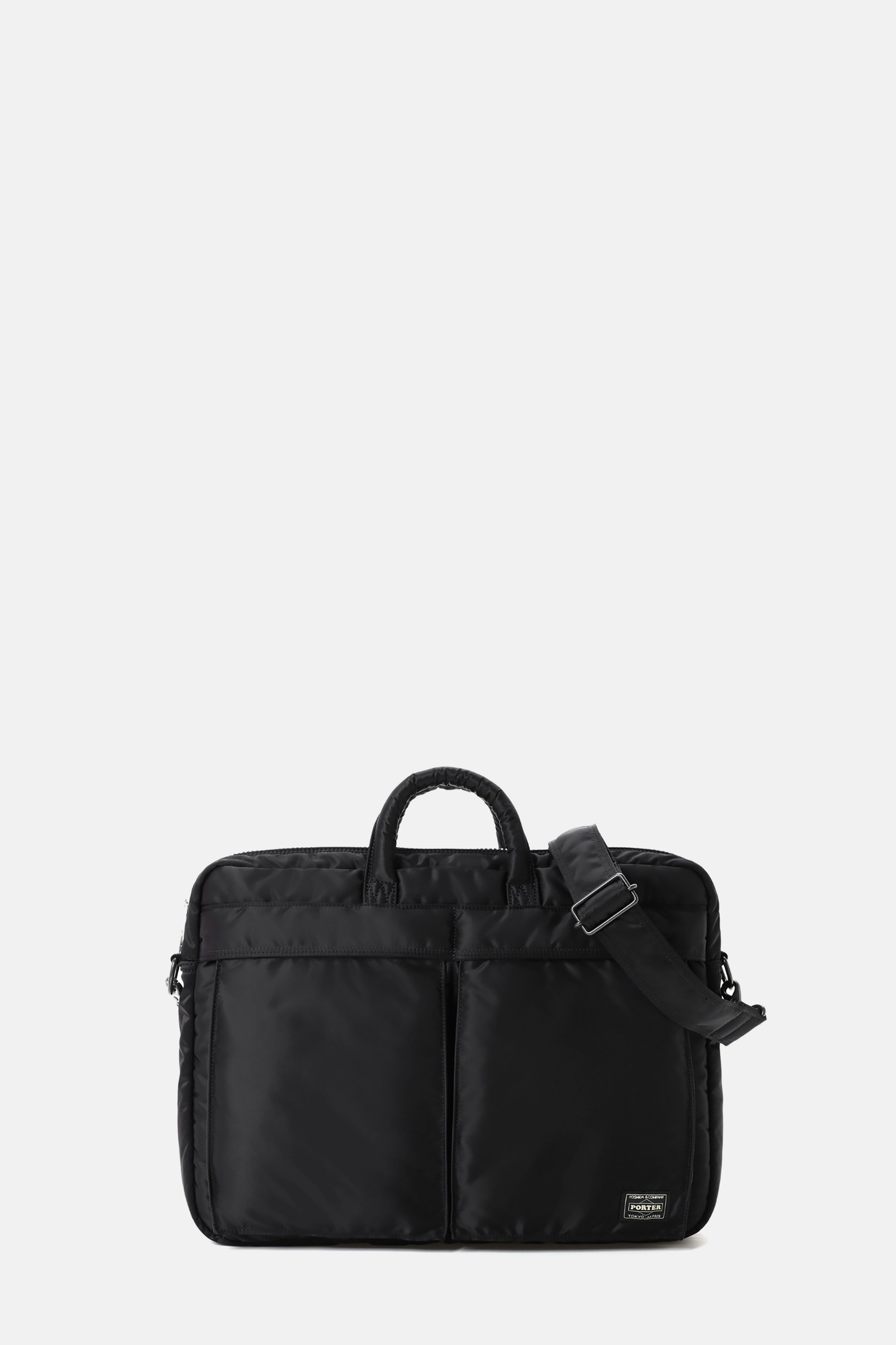 Black Tanker 2Way Document Bag