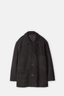 Dark Brown Cow Suede Car Jacket