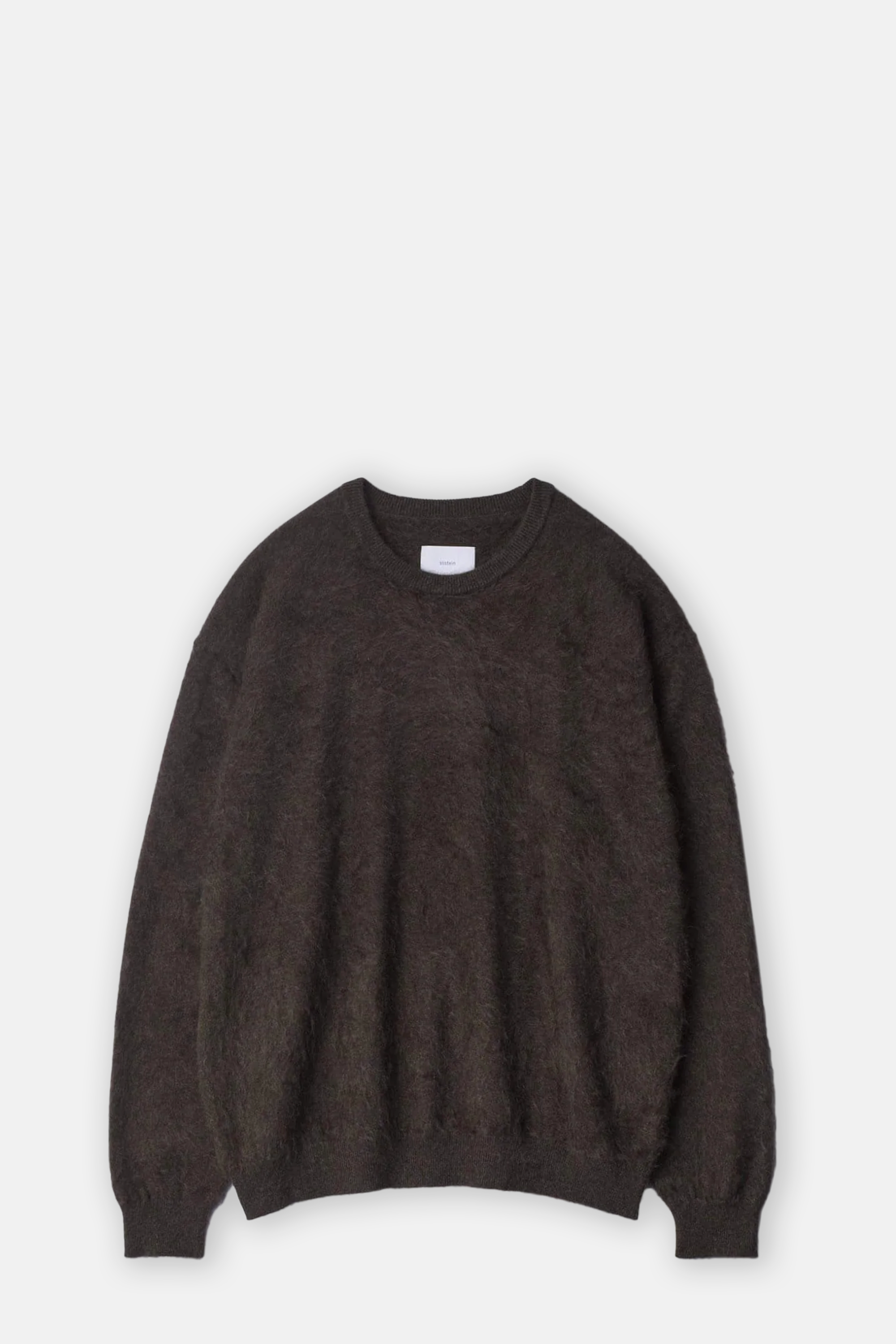 Dark Brown Cashmere Shaggy Sweater