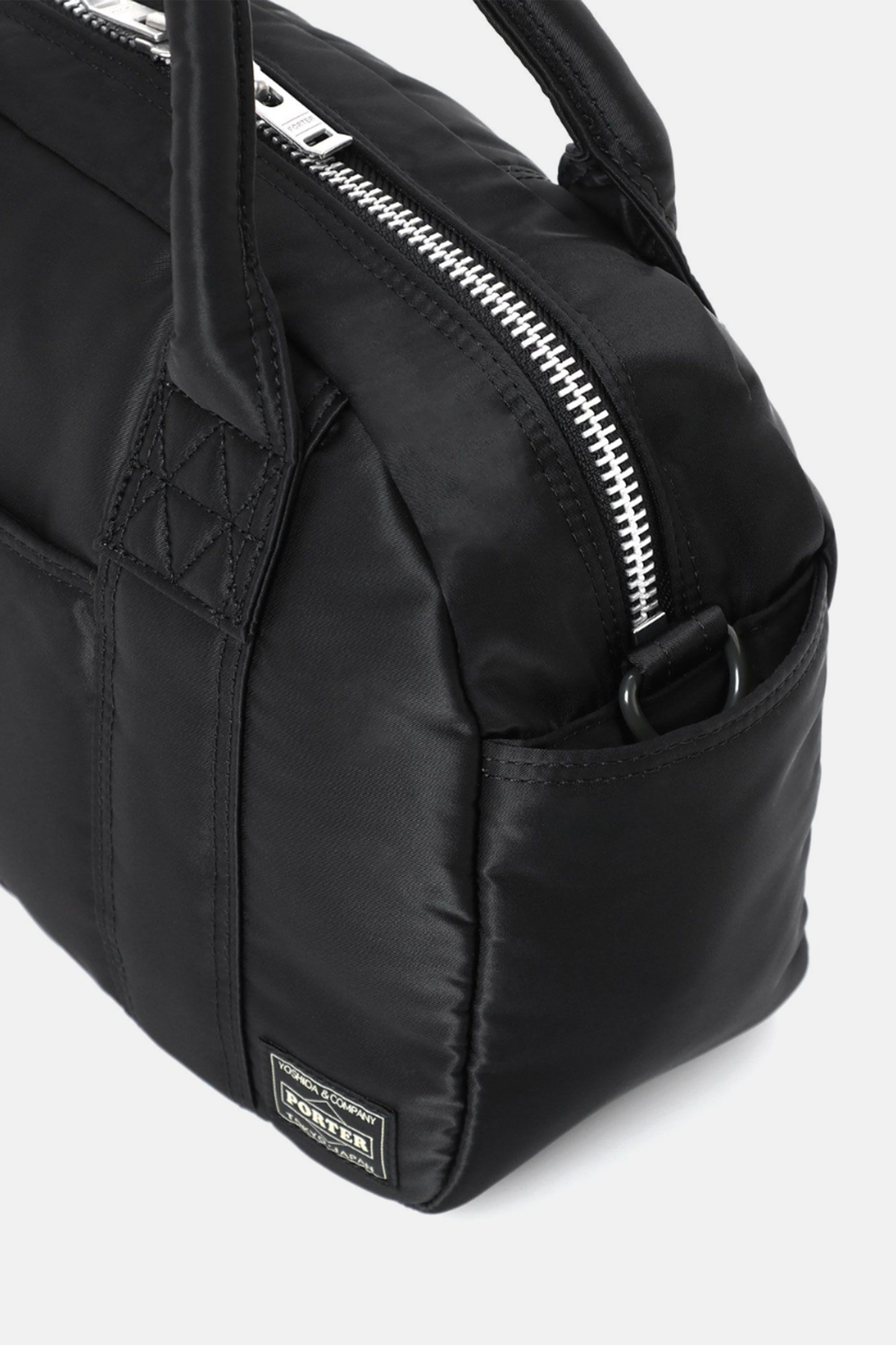 Black Tanker Boston Bag