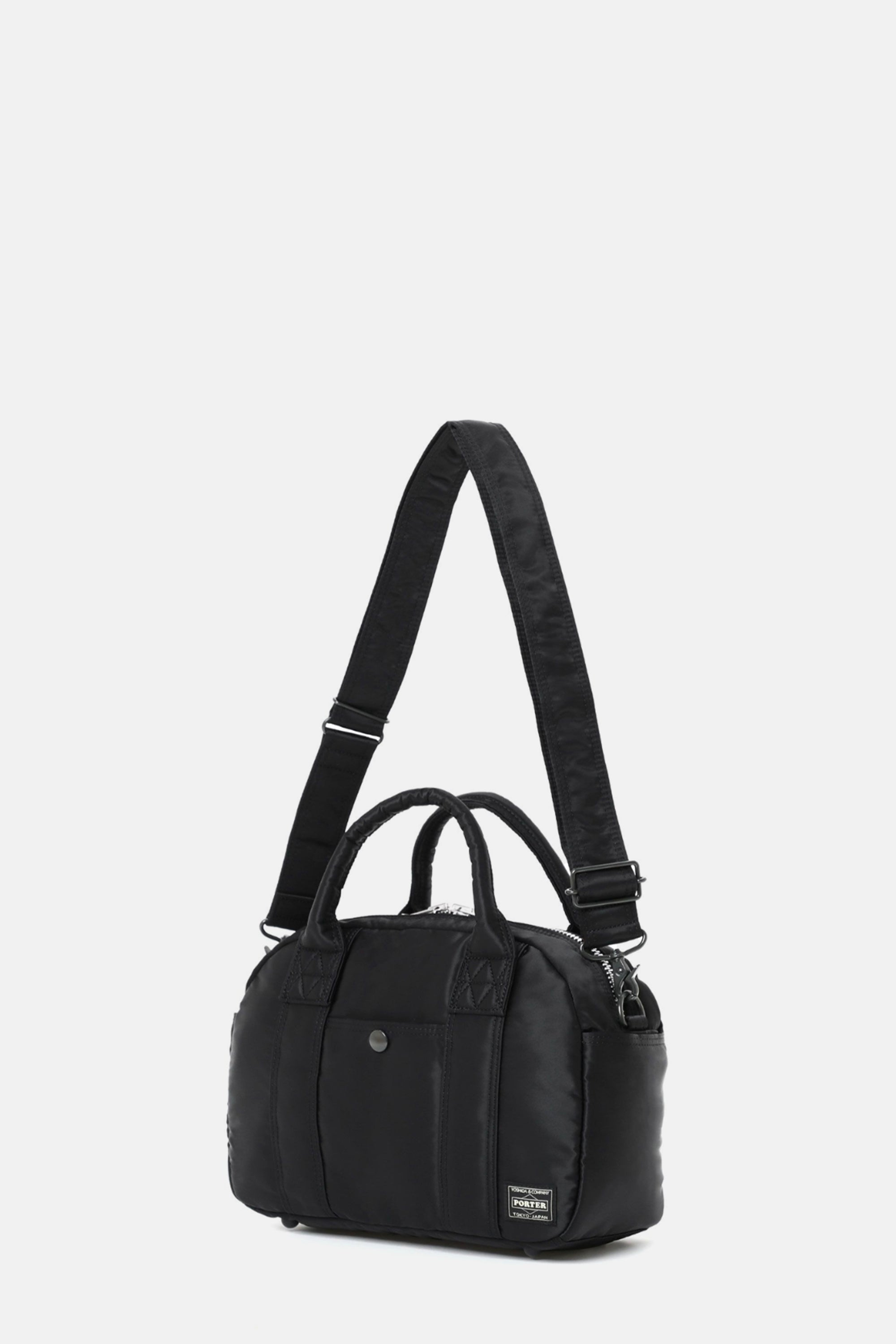 Black Tanker Boston Bag